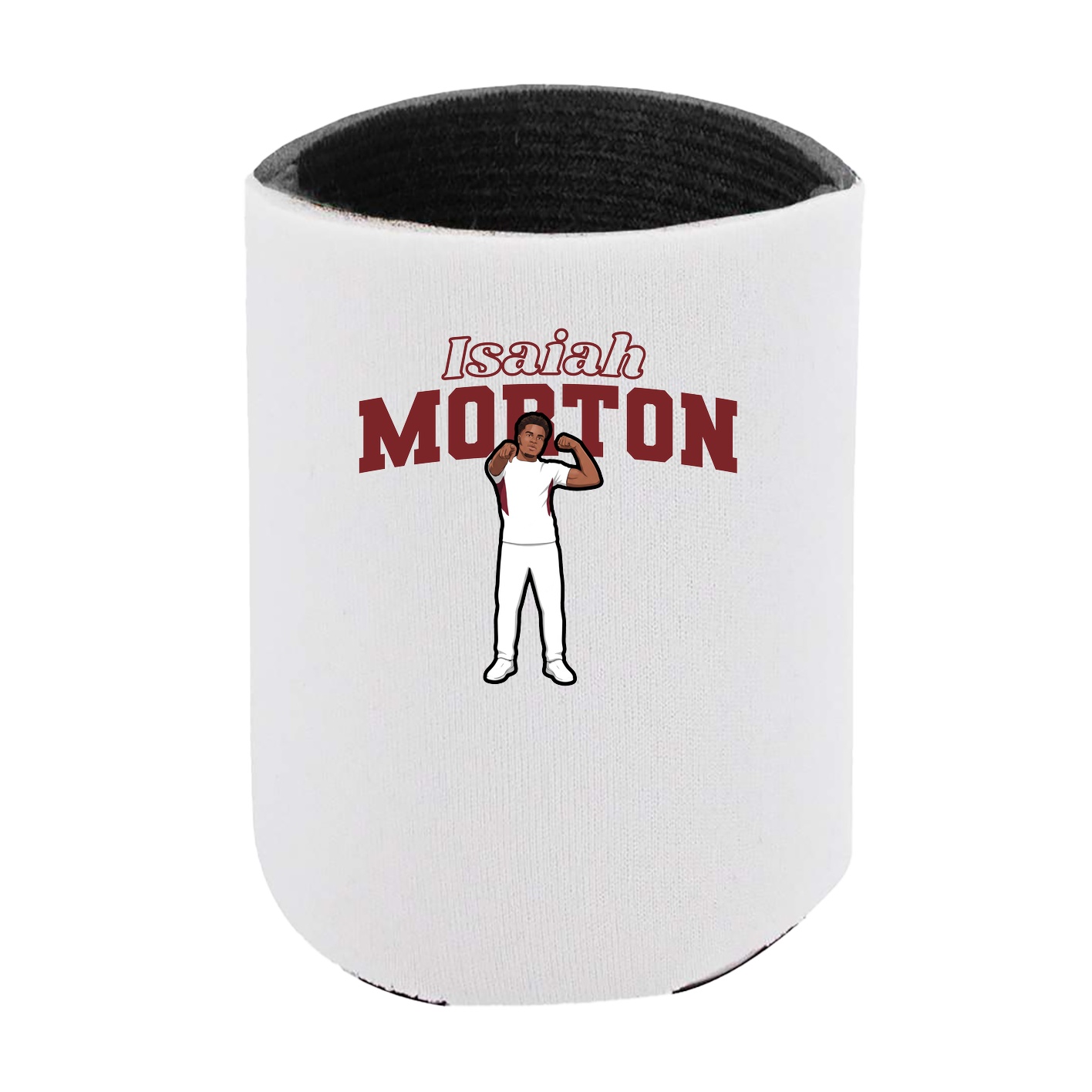 Can Holder — Name Arch in White