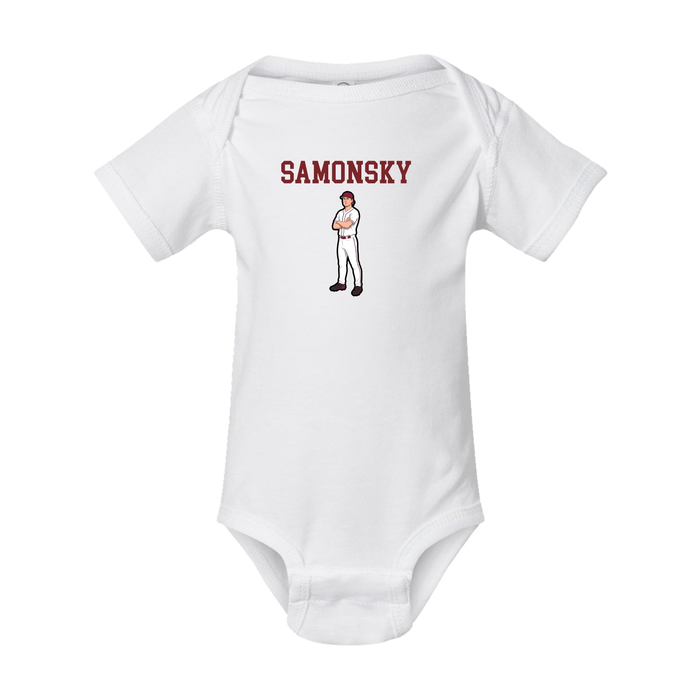 Baby Onesie — Shirsey in White