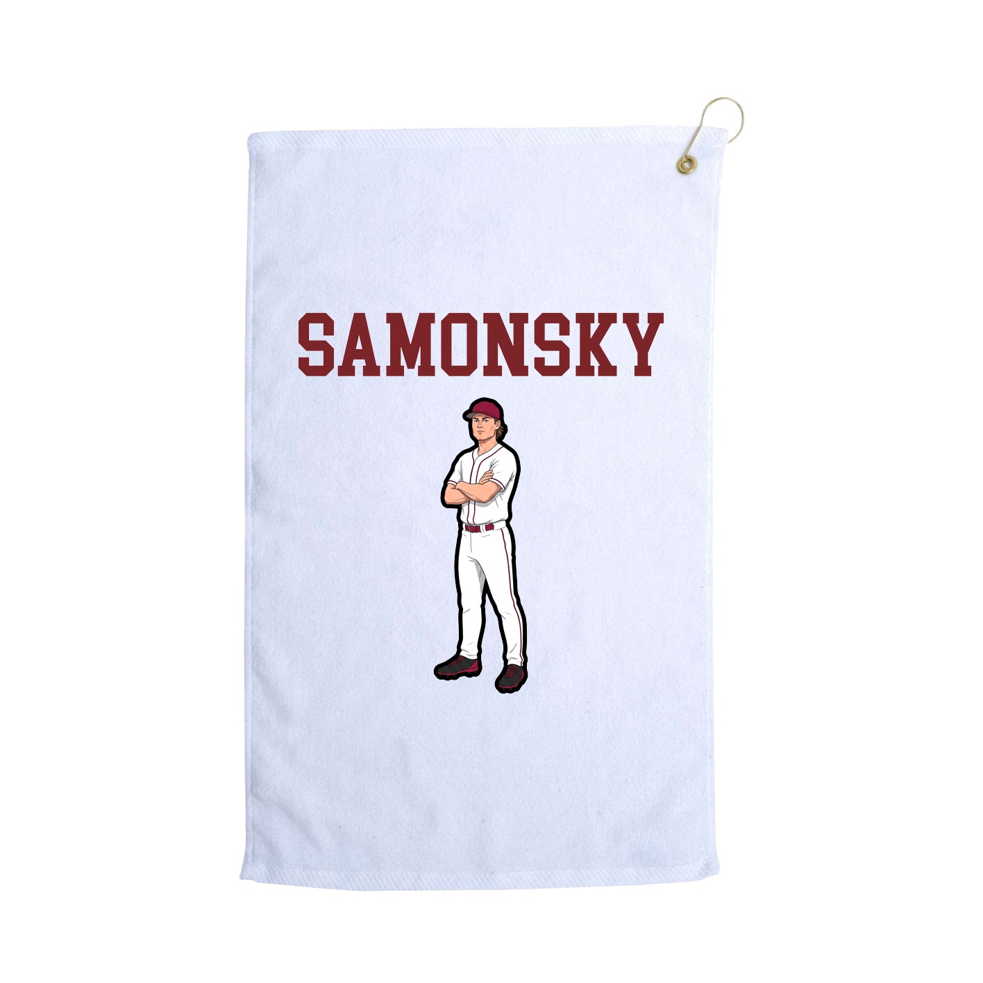 Golf Towel — Shirsey in White