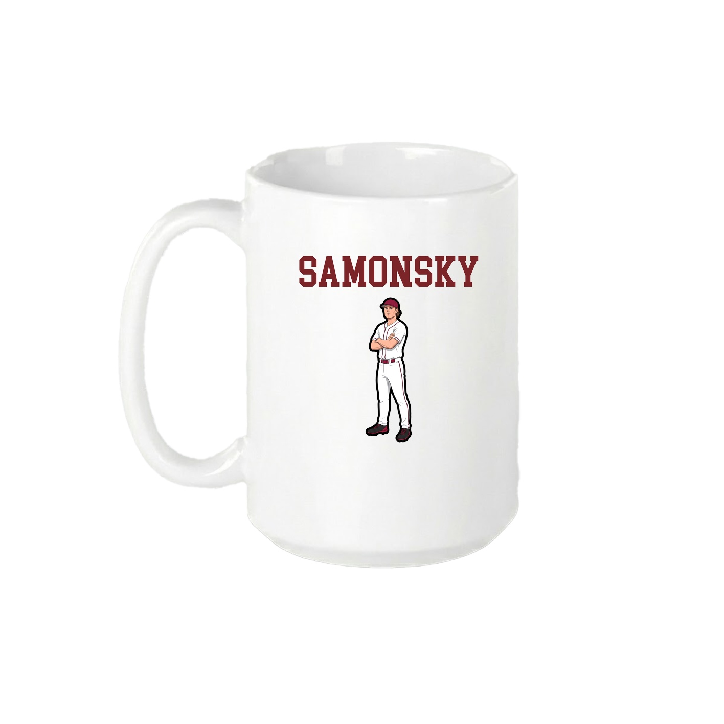 15oz Coffee Mug — Shirsey in White