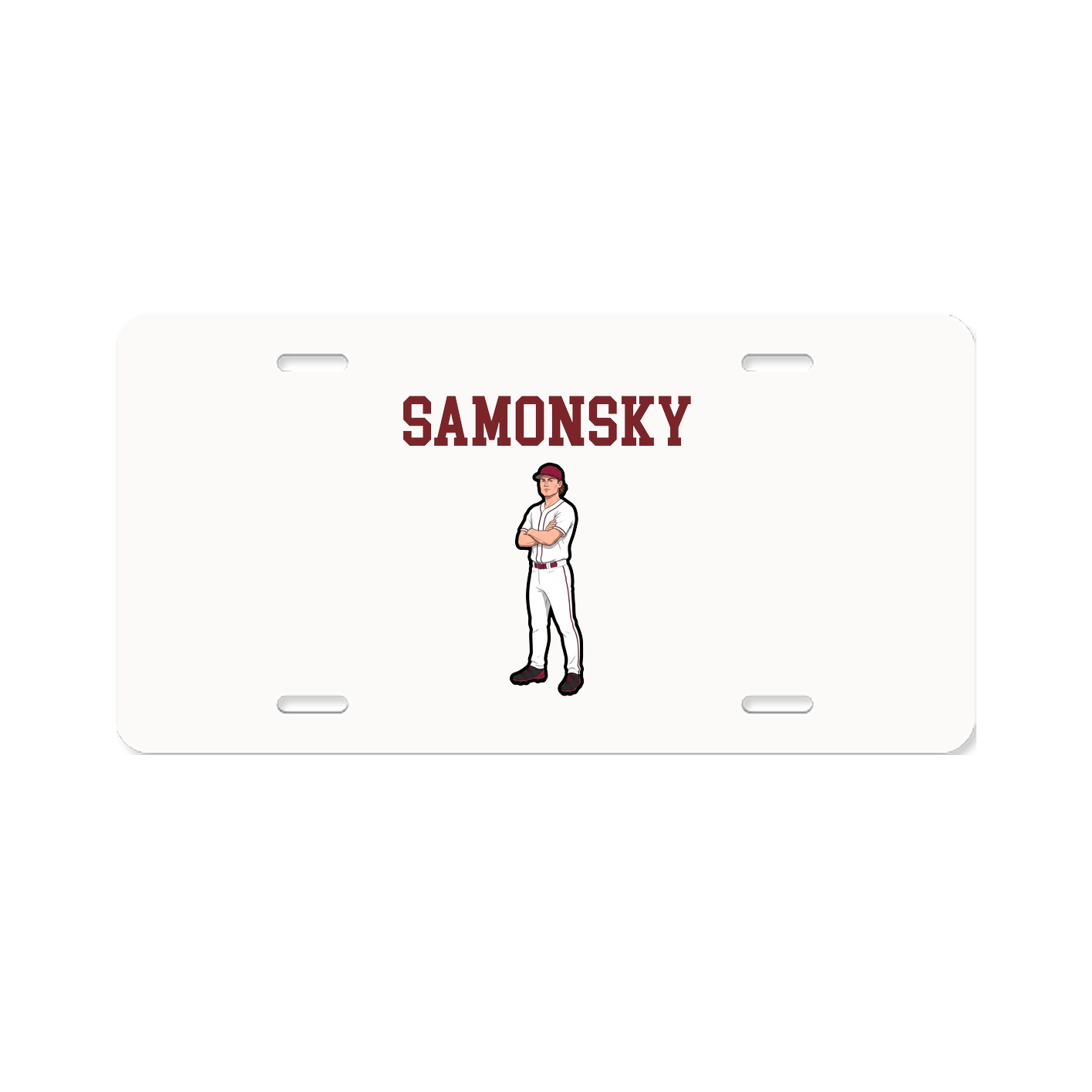 License Plate — Shirsey in Classic