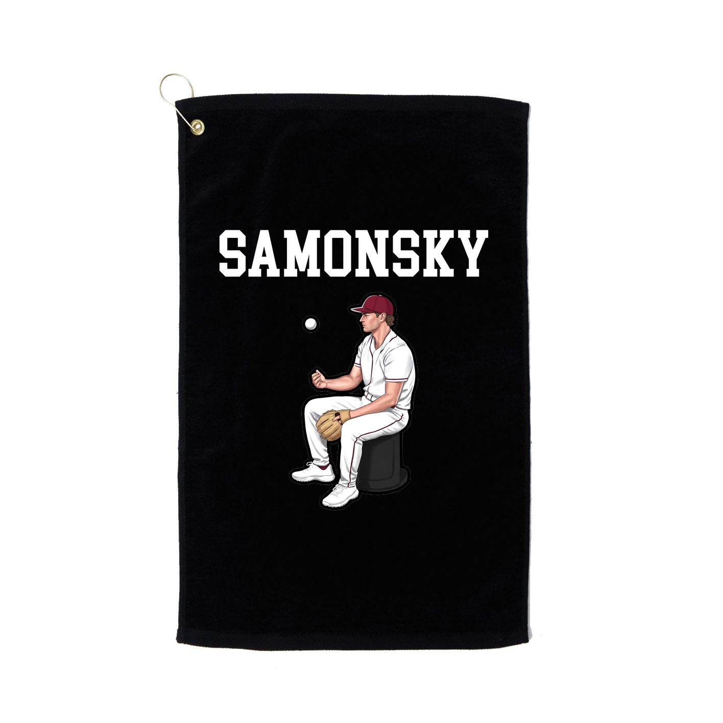 Golf Towel — Shirsey in Black