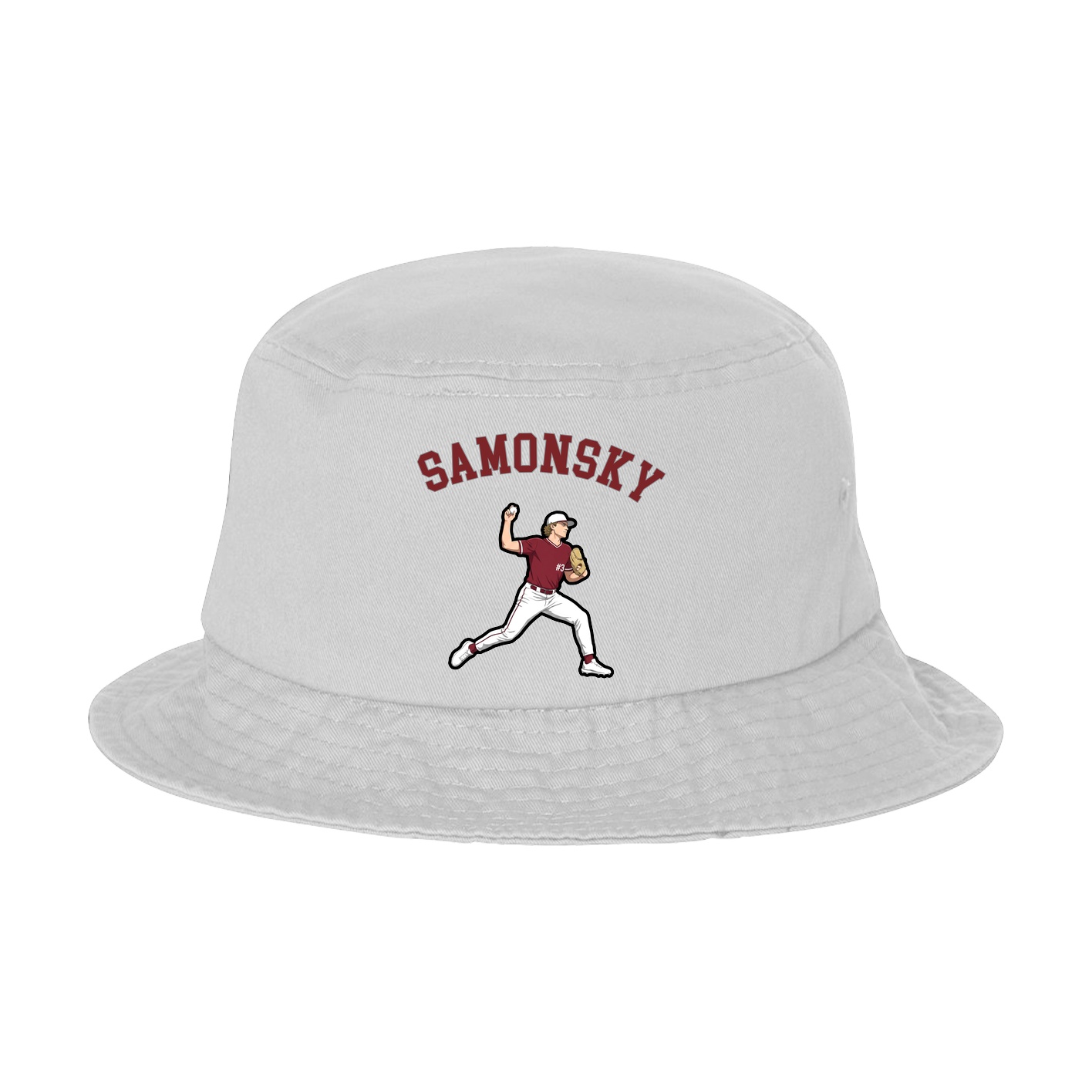 Bucket Cap — Shirsey Arch in White