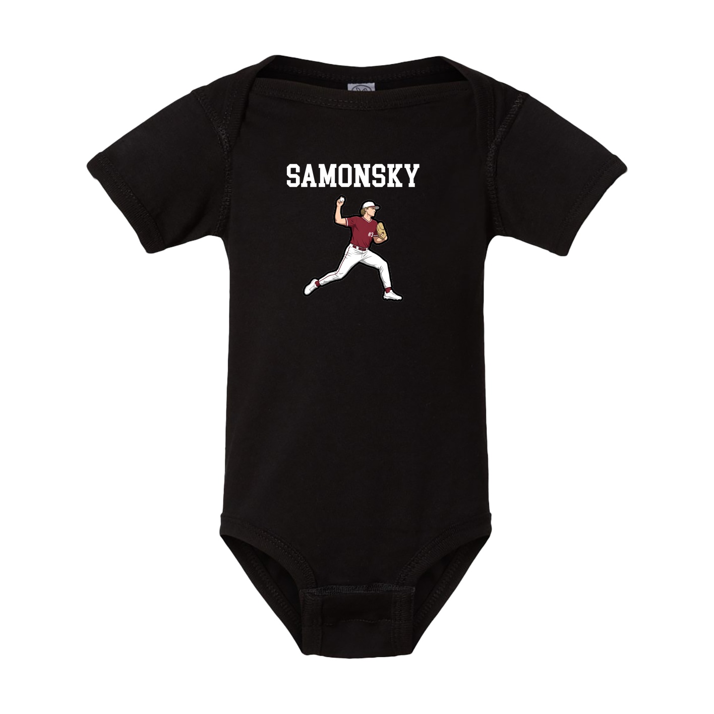 Baby Onesie — Shirsey in Black