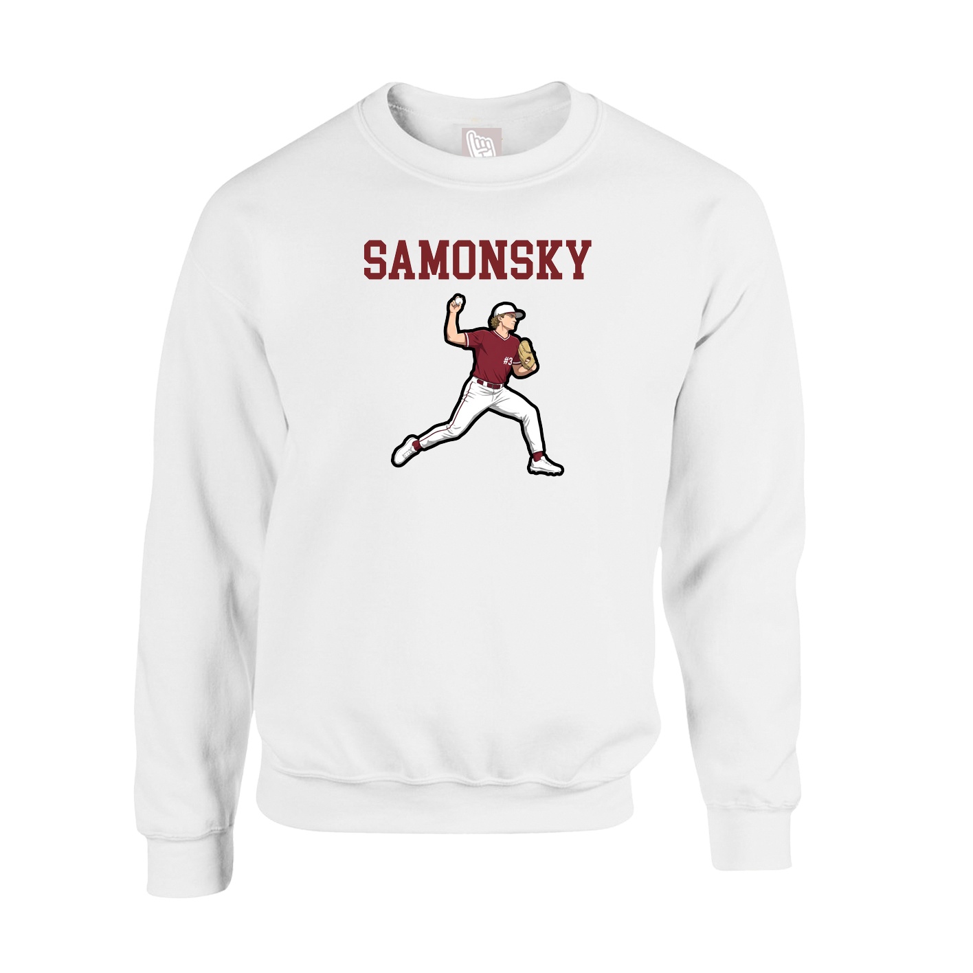 Fleece Crew — Shirsey in White
