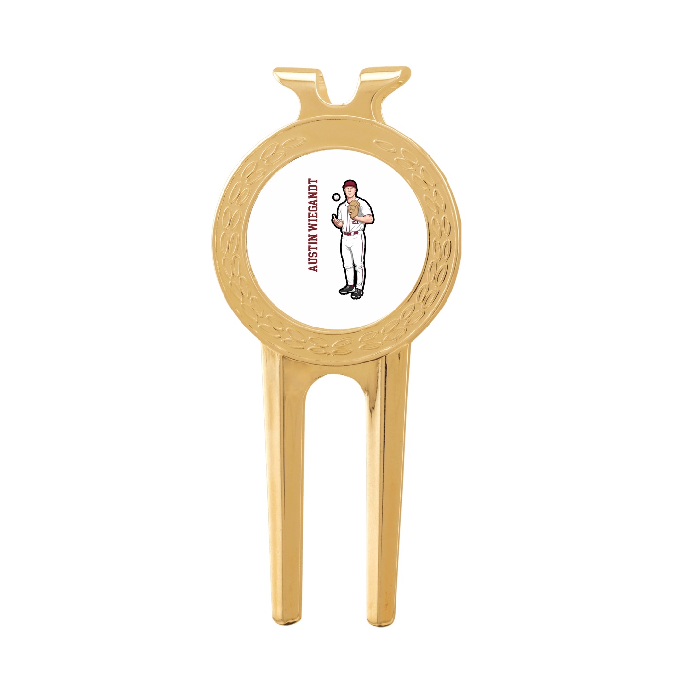 Divot Tool with Ball Marker — Name Vertical in Classic