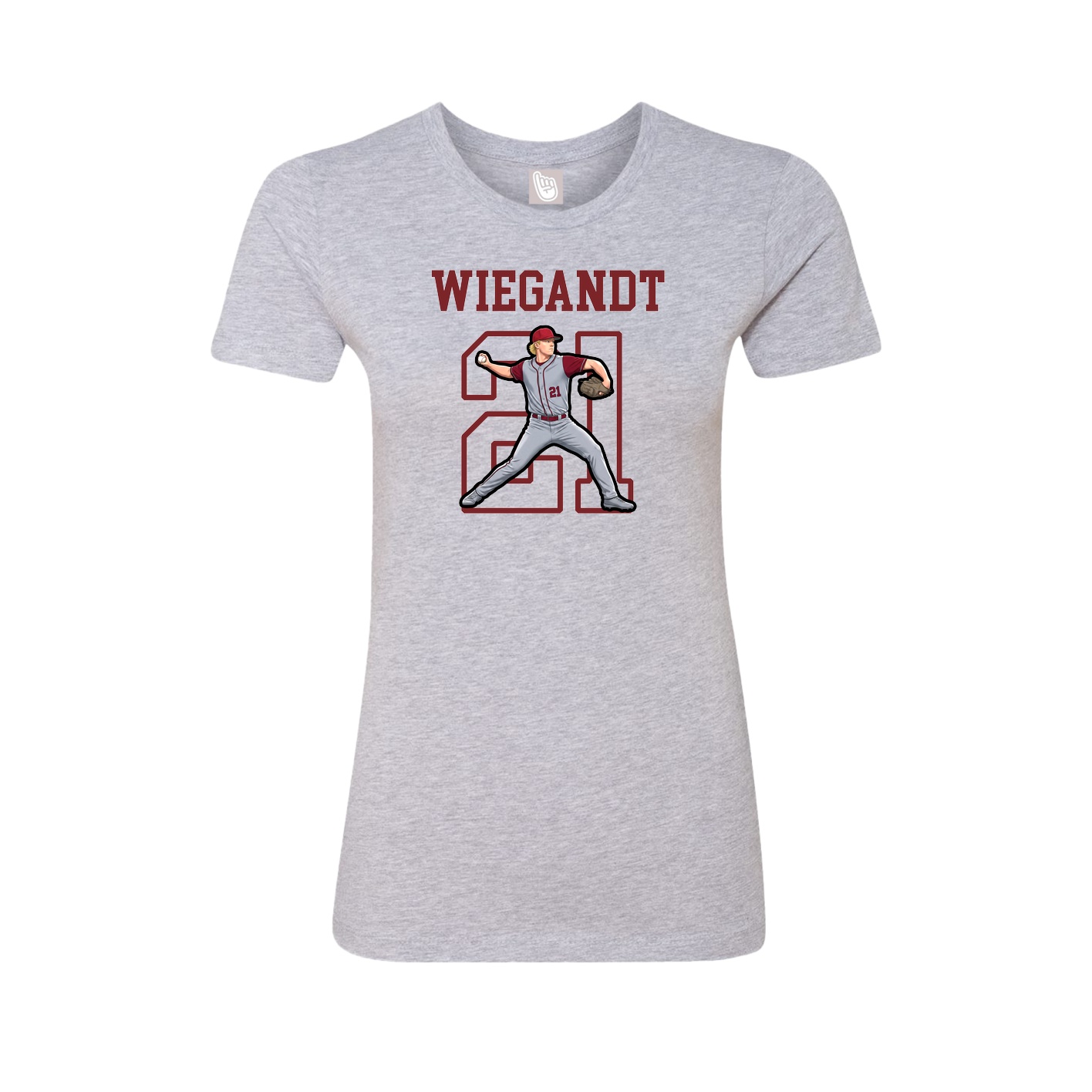 Fitted Women's Tee — Shirsey in Grey