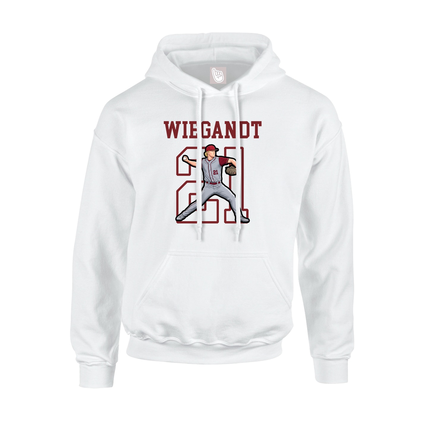 Youth Hoodie — Shirsey in White