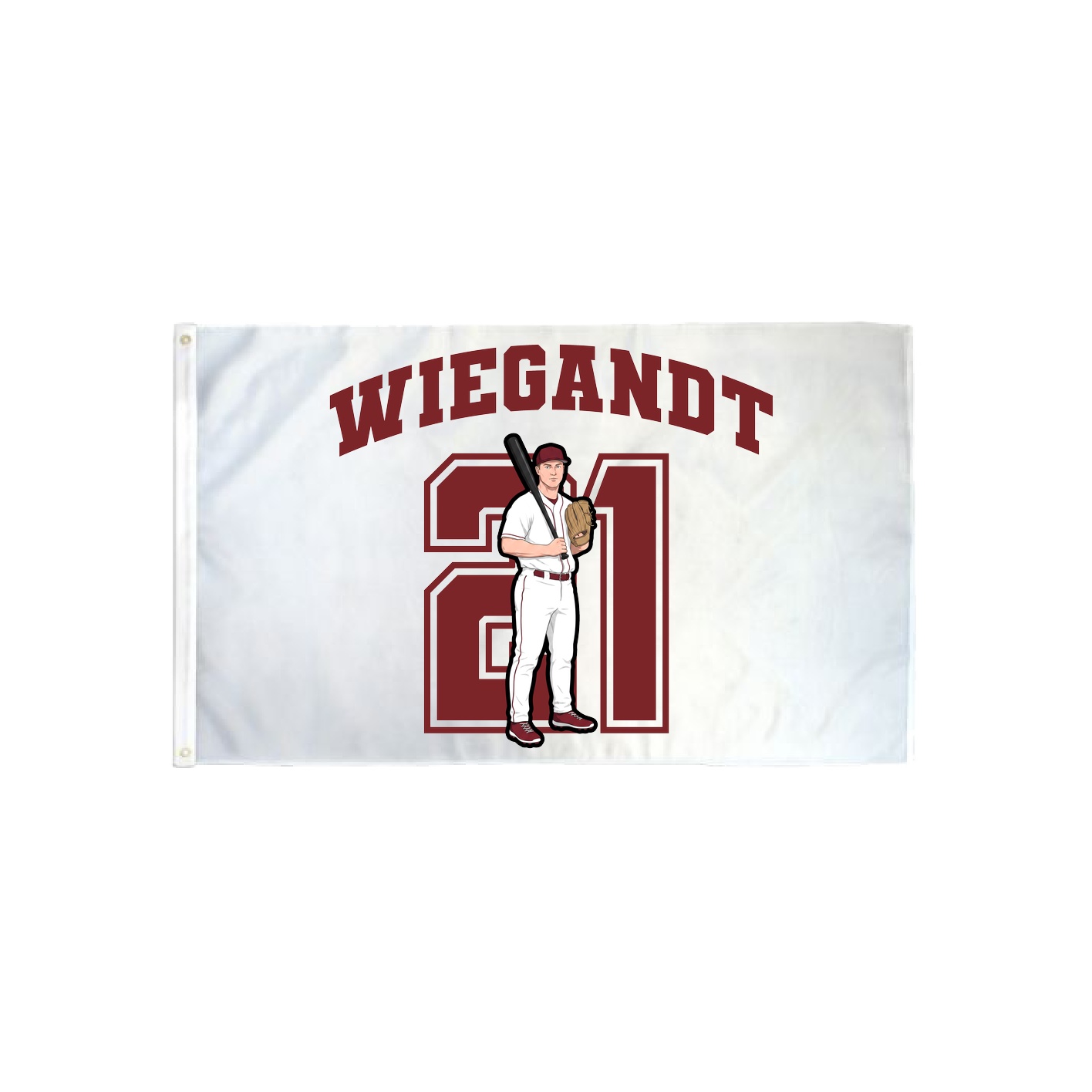 3x5 Flag — Number in Classic