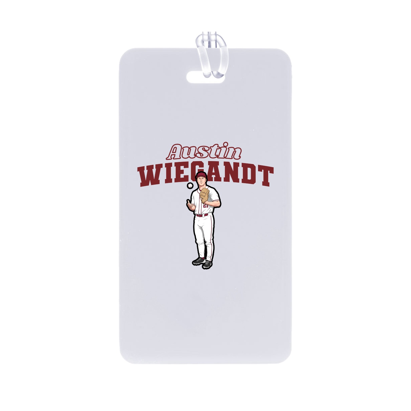 Bag Tag — Name Arch in Classic