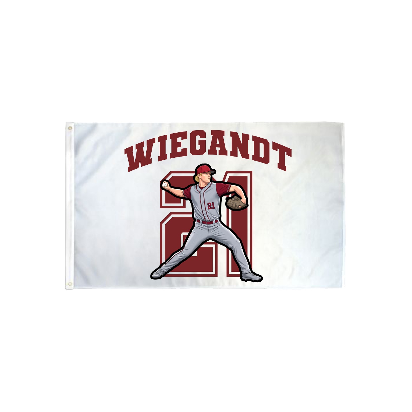 3x5 Flag — Number in Classic