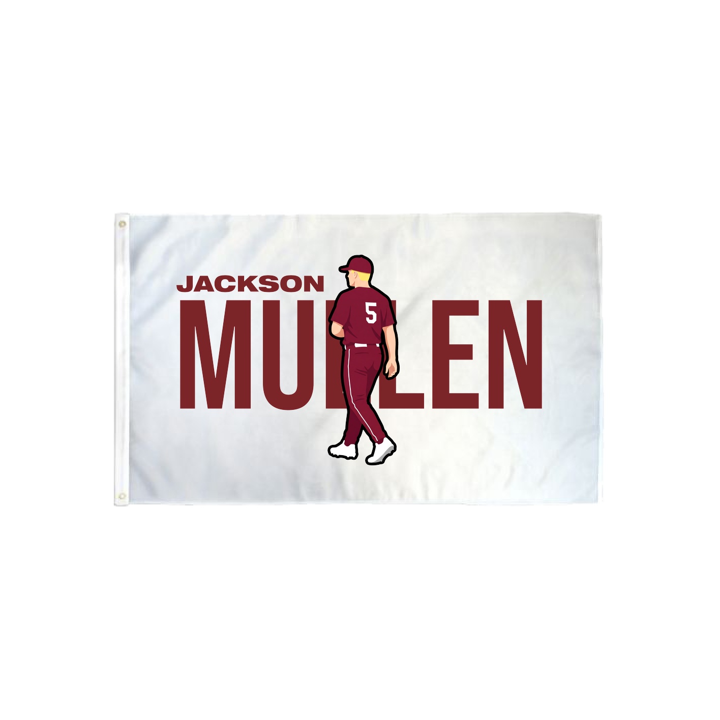 3x5 Flag — Player Name in Classic