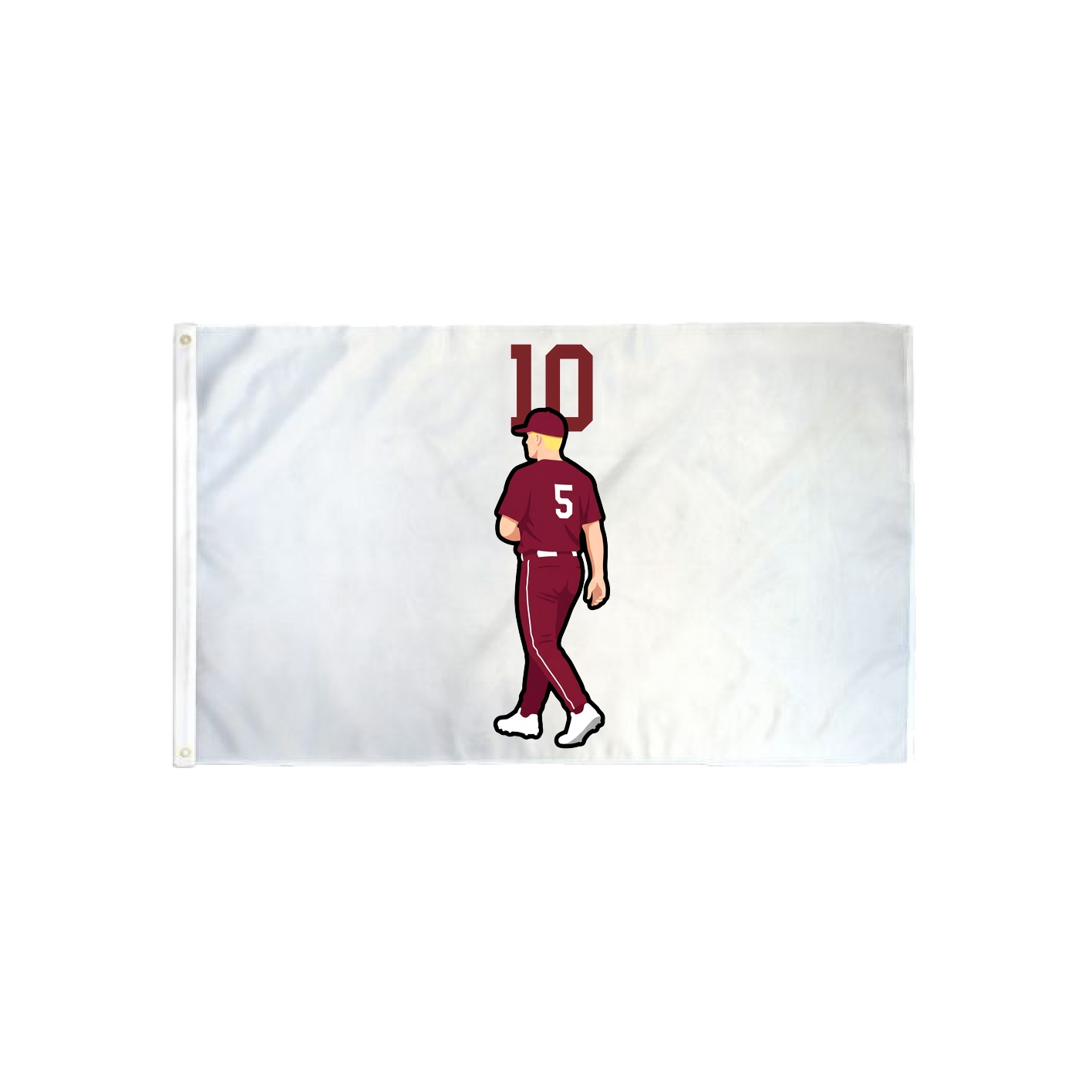 3x5 Flag — Number Top in Classic