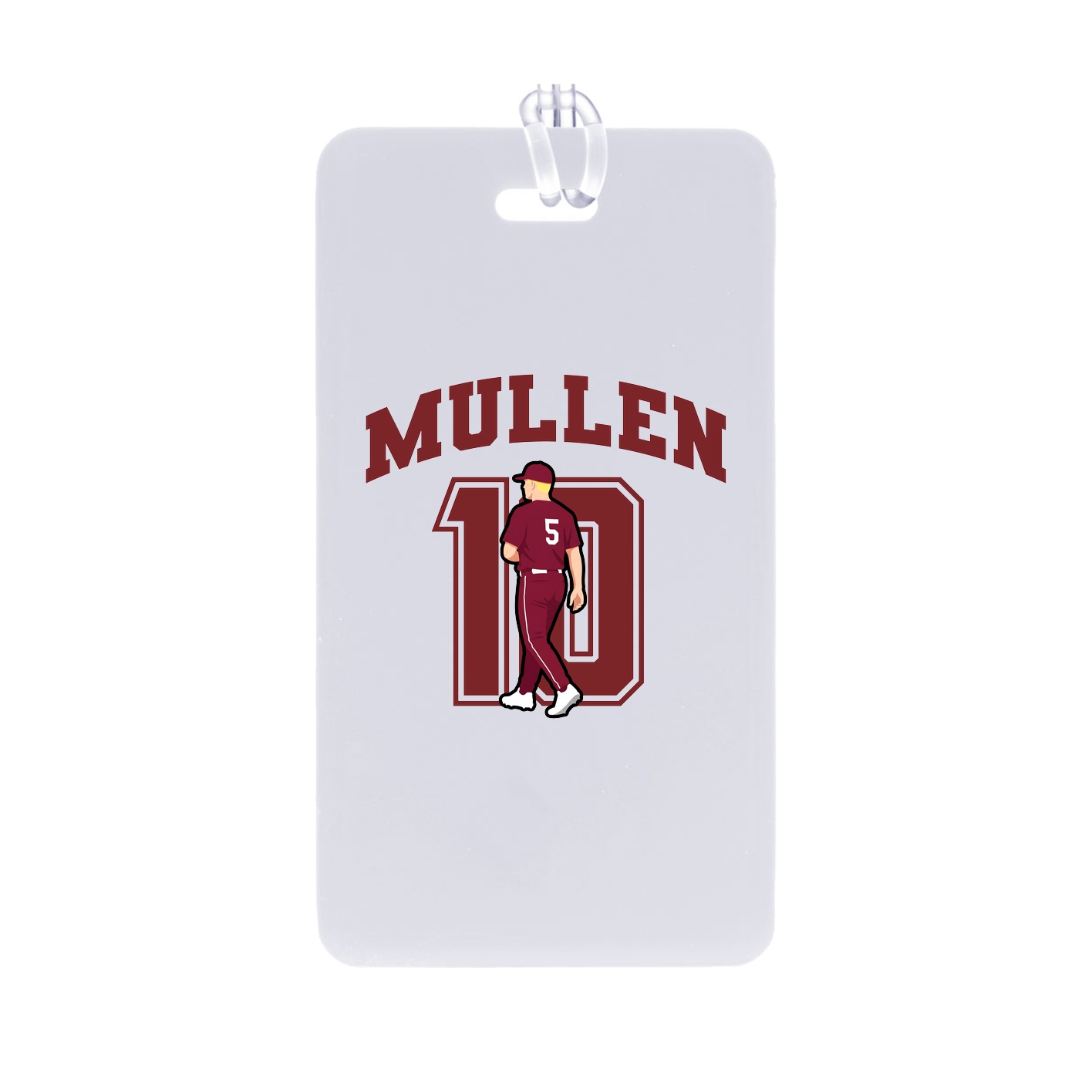 Bag Tag — Number in Classic