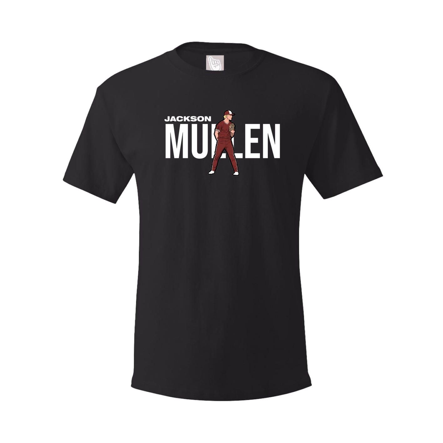 Youth Tee — Player Name in Black