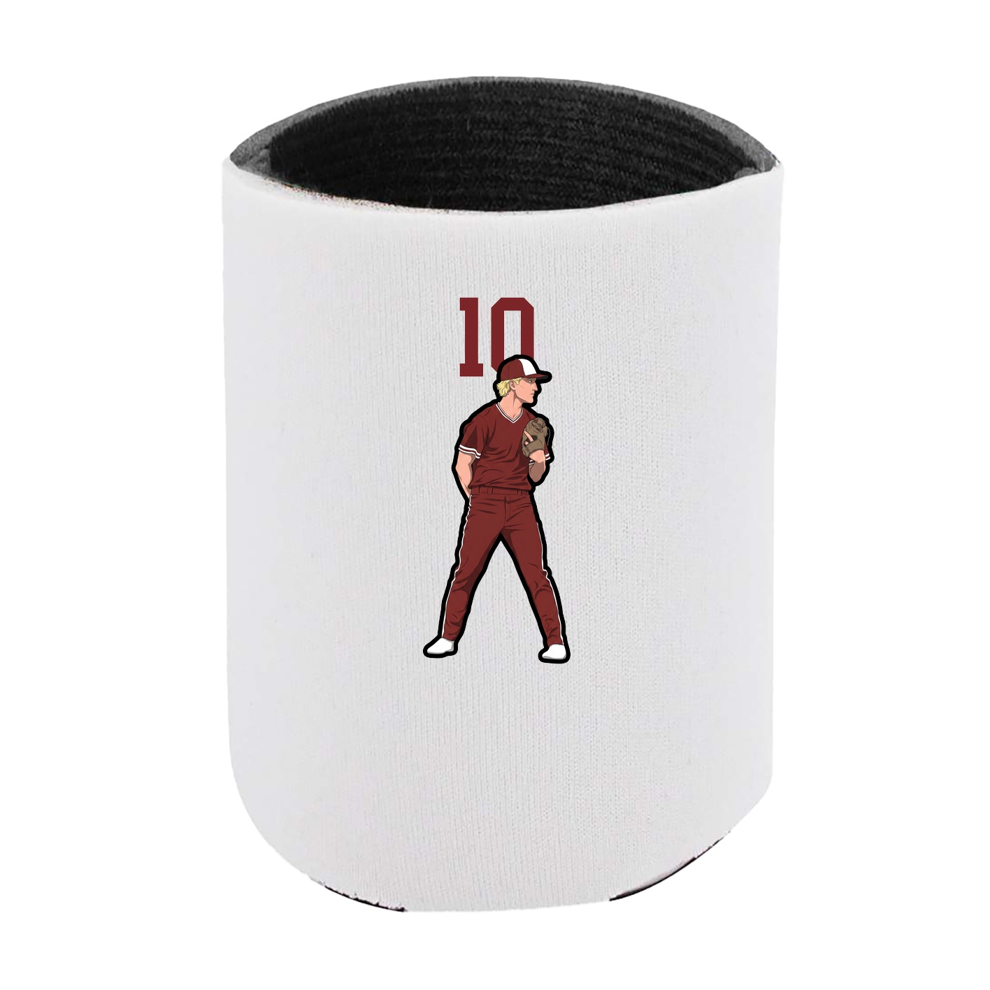 Can Holder — Number Top in White