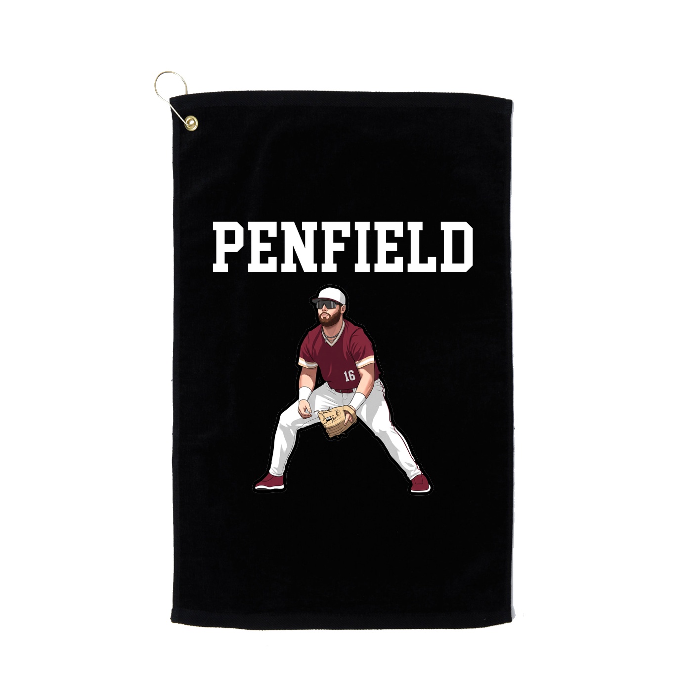 Golf Towel — Shirsey in Black