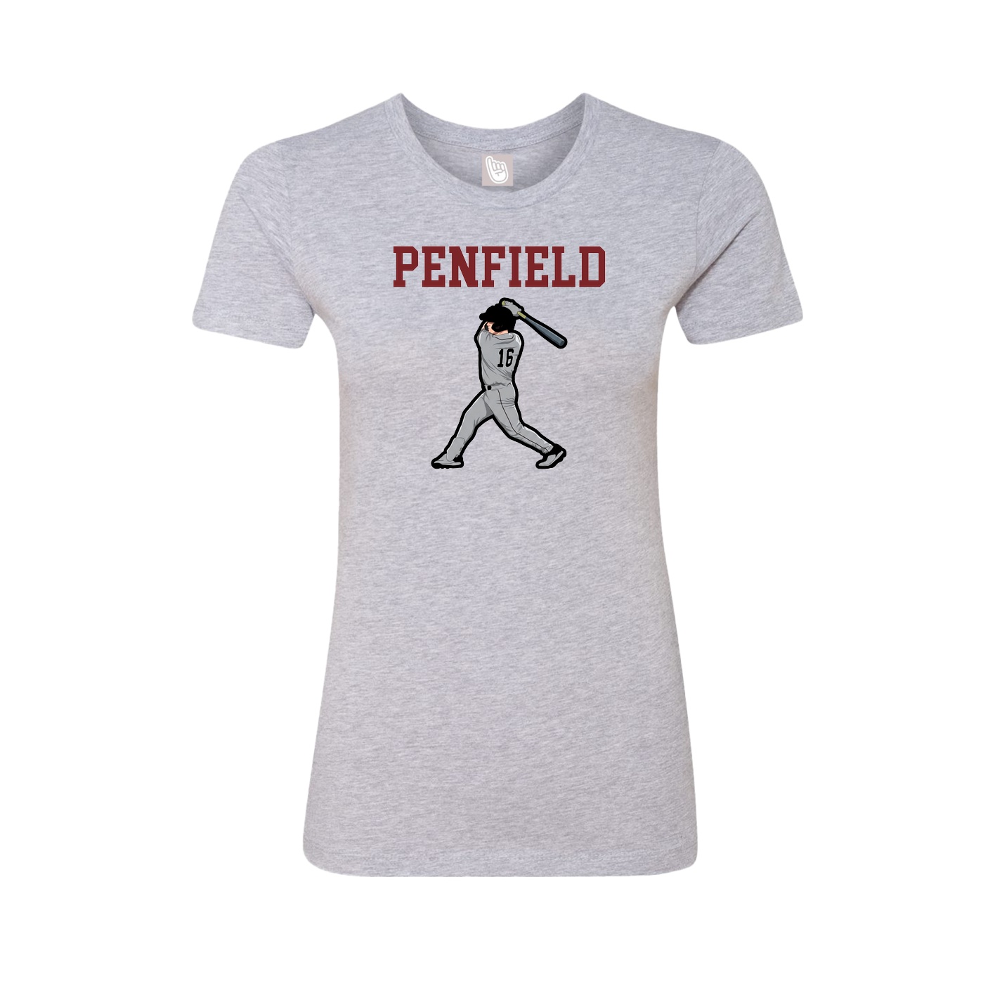 Fitted Women's Tee — Shirsey in Grey