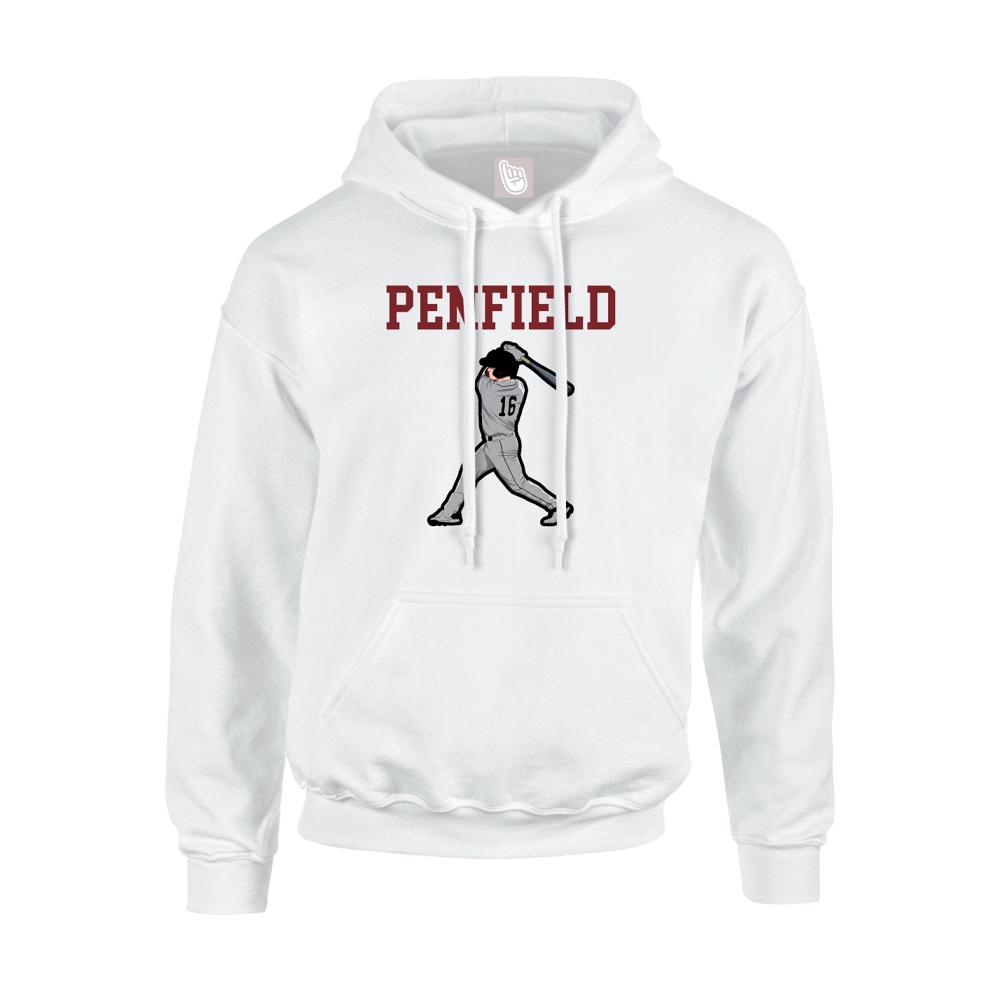 Hoodie — Shirsey in White