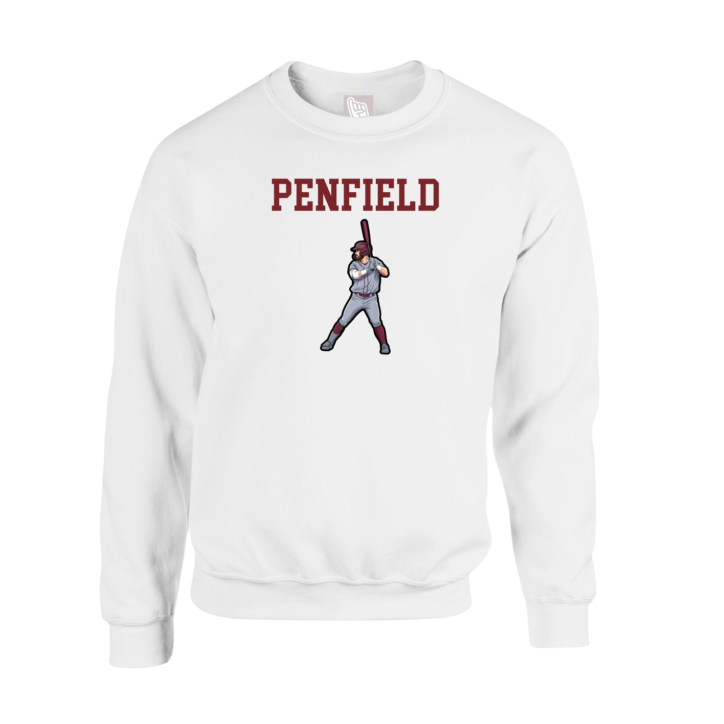 Fleece Crew — Shirsey in White