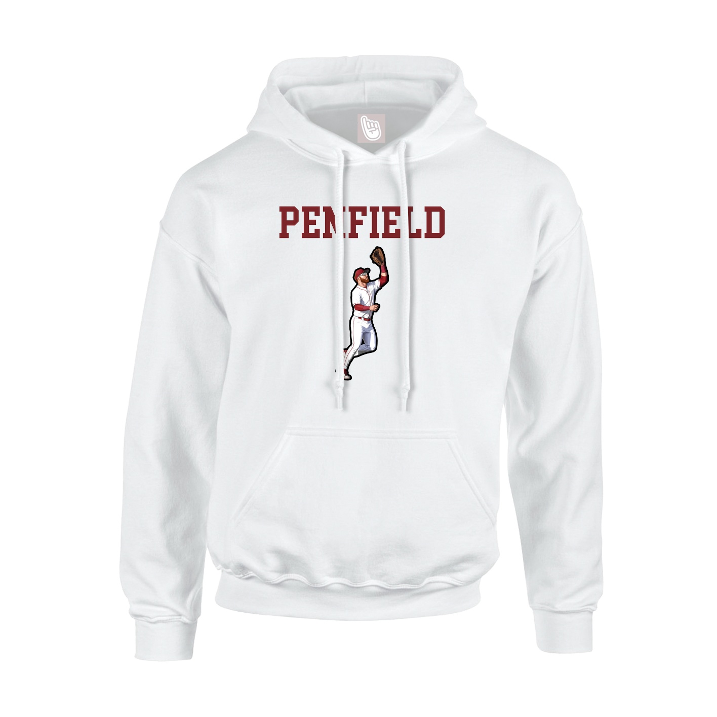 Youth Hoodie — Shirsey in White