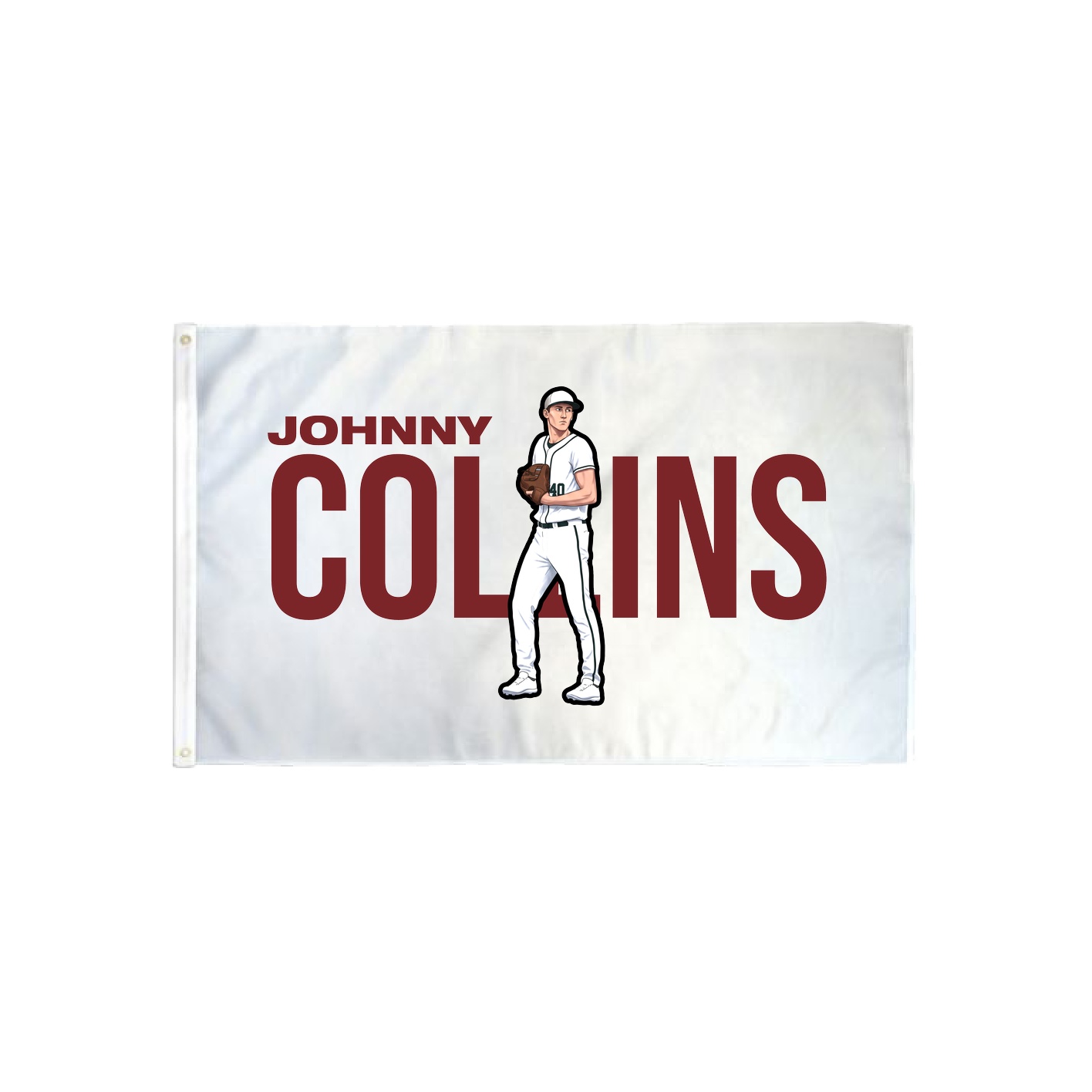 3x5 Flag — Player Name in Classic