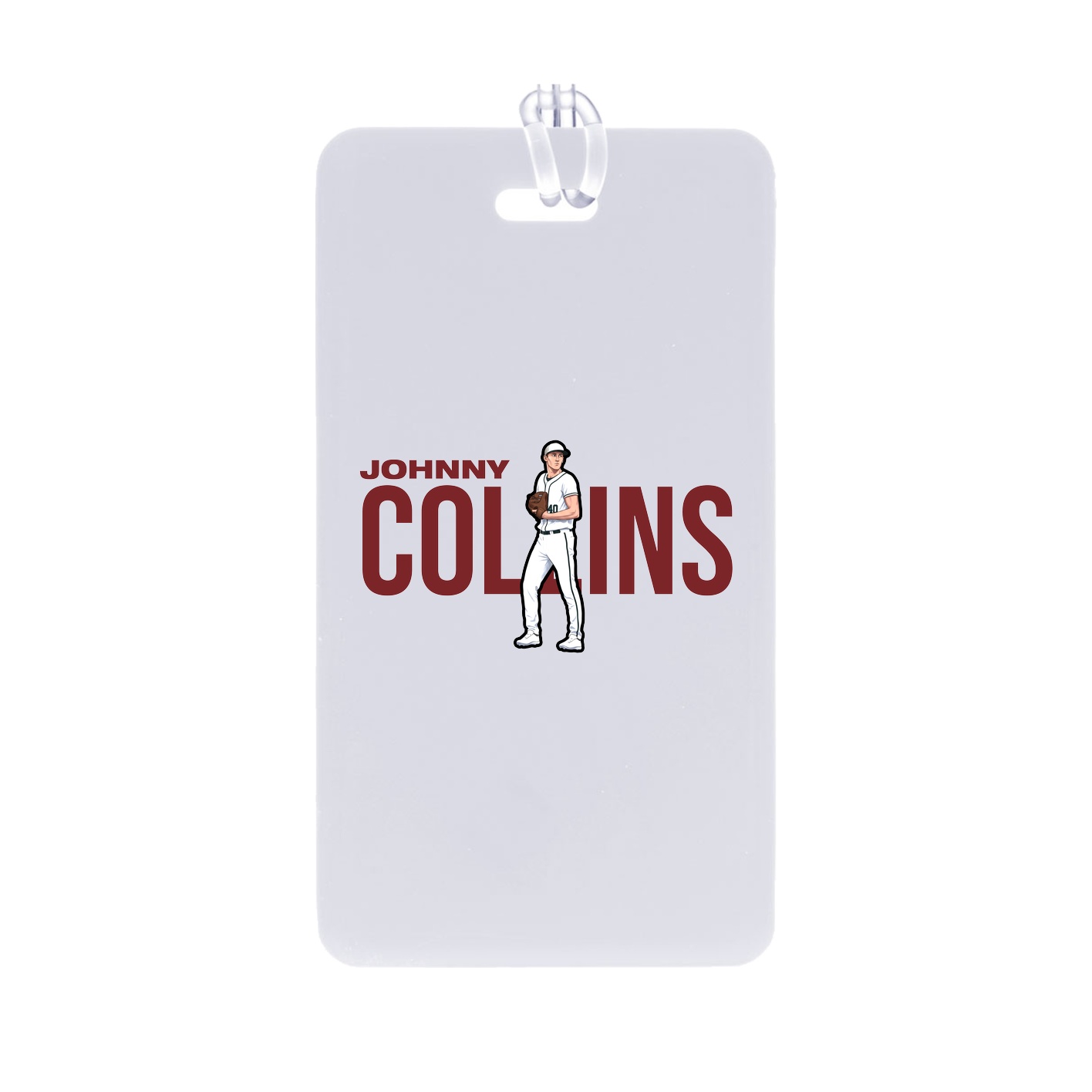Bag Tag — Player Name in Classic