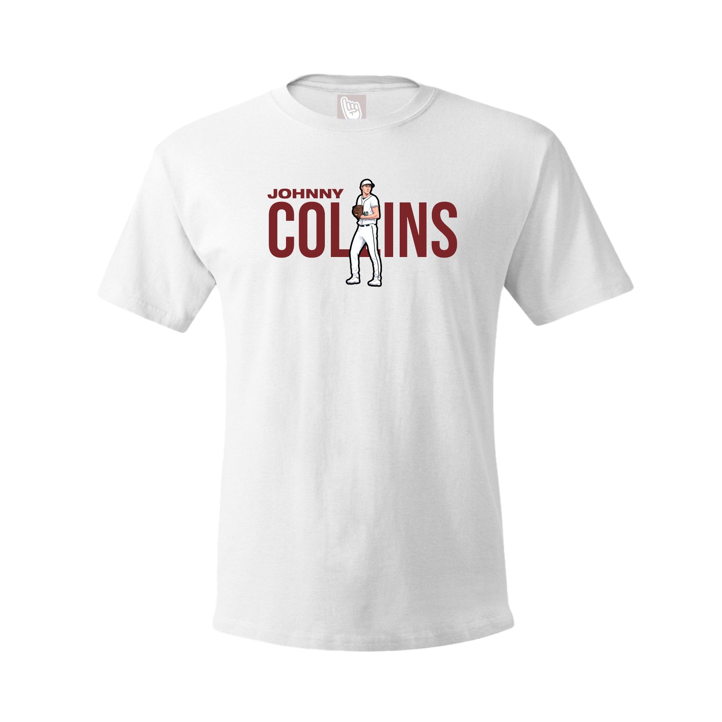 Youth Tee — Player Name in White