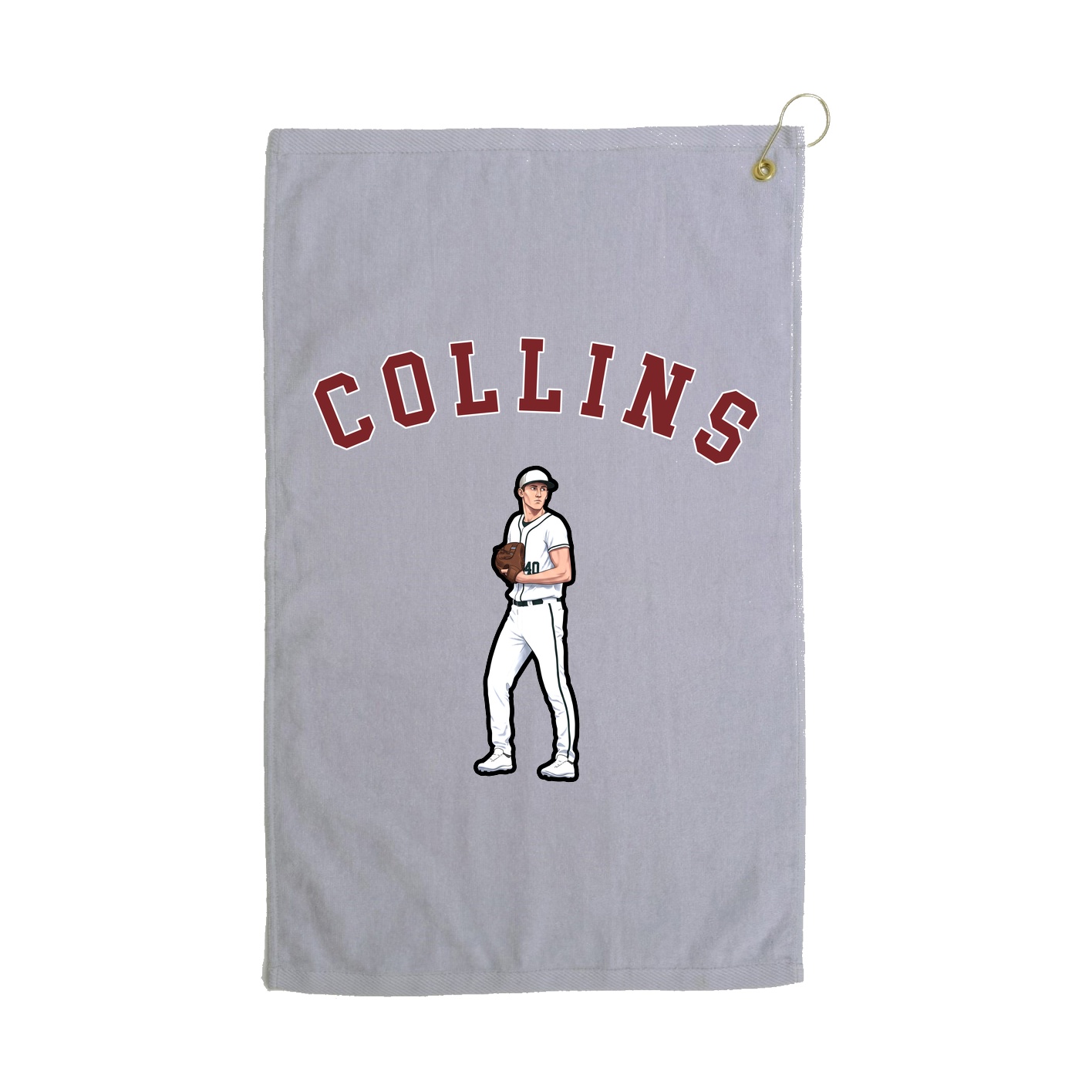 Golf Towel — Shirsey Arch in Grey