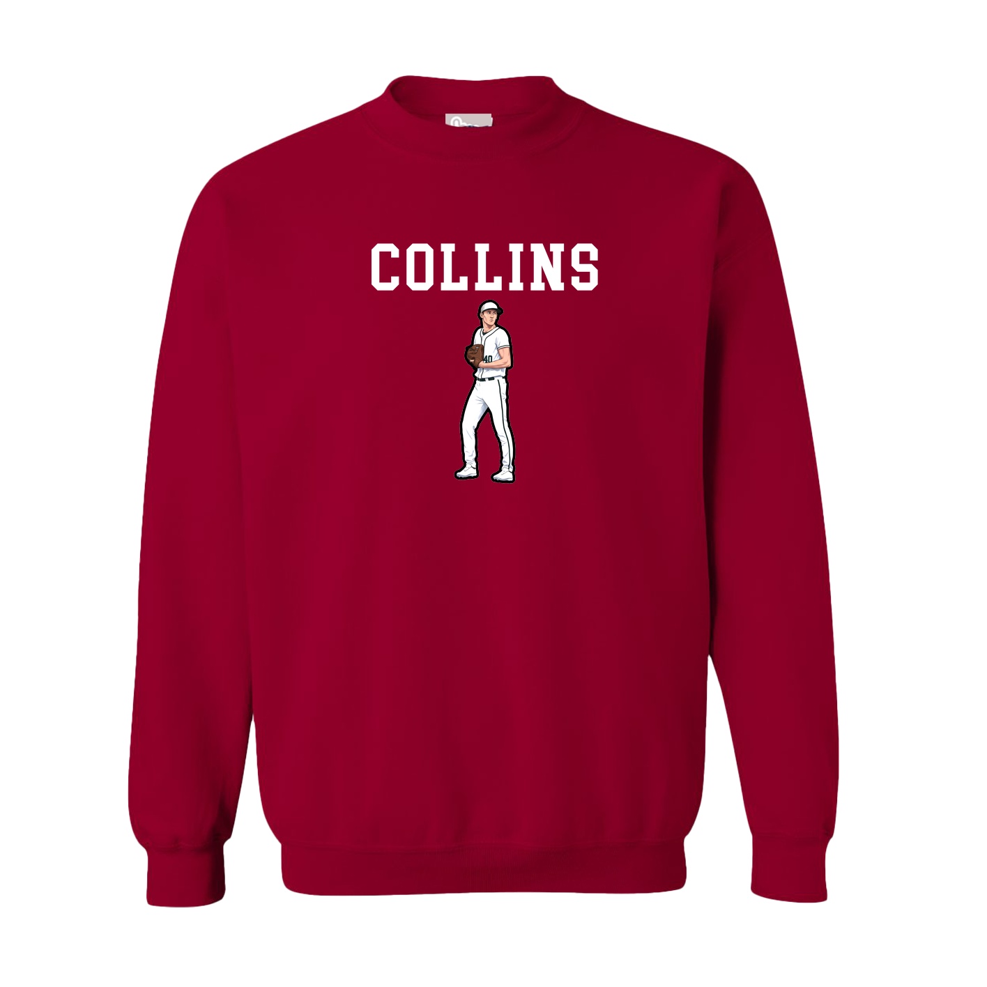 Fleece Crew — Shirsey in Cardinal