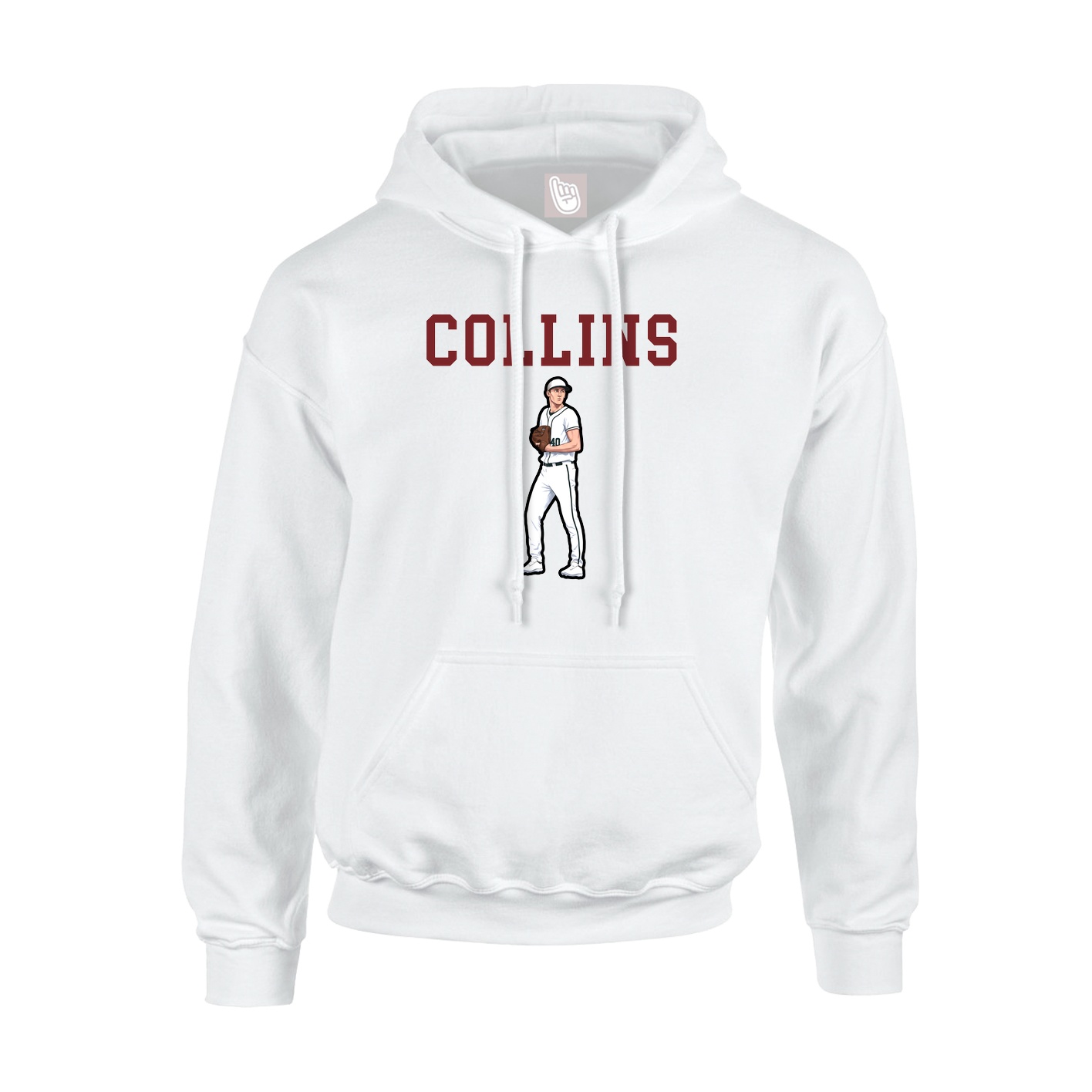 Youth Hoodie — Shirsey in White