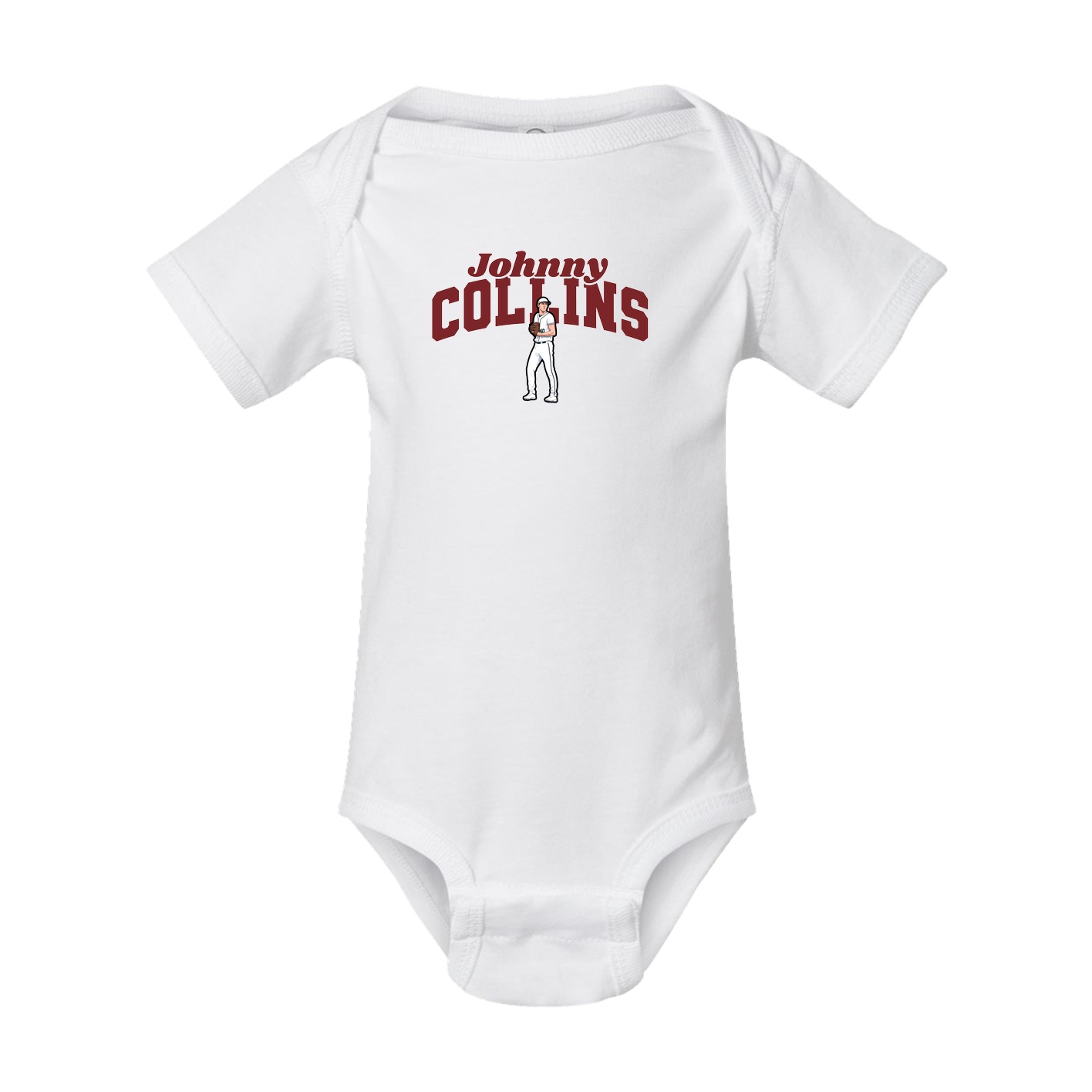 Baby Onesie — Signature Arch in White