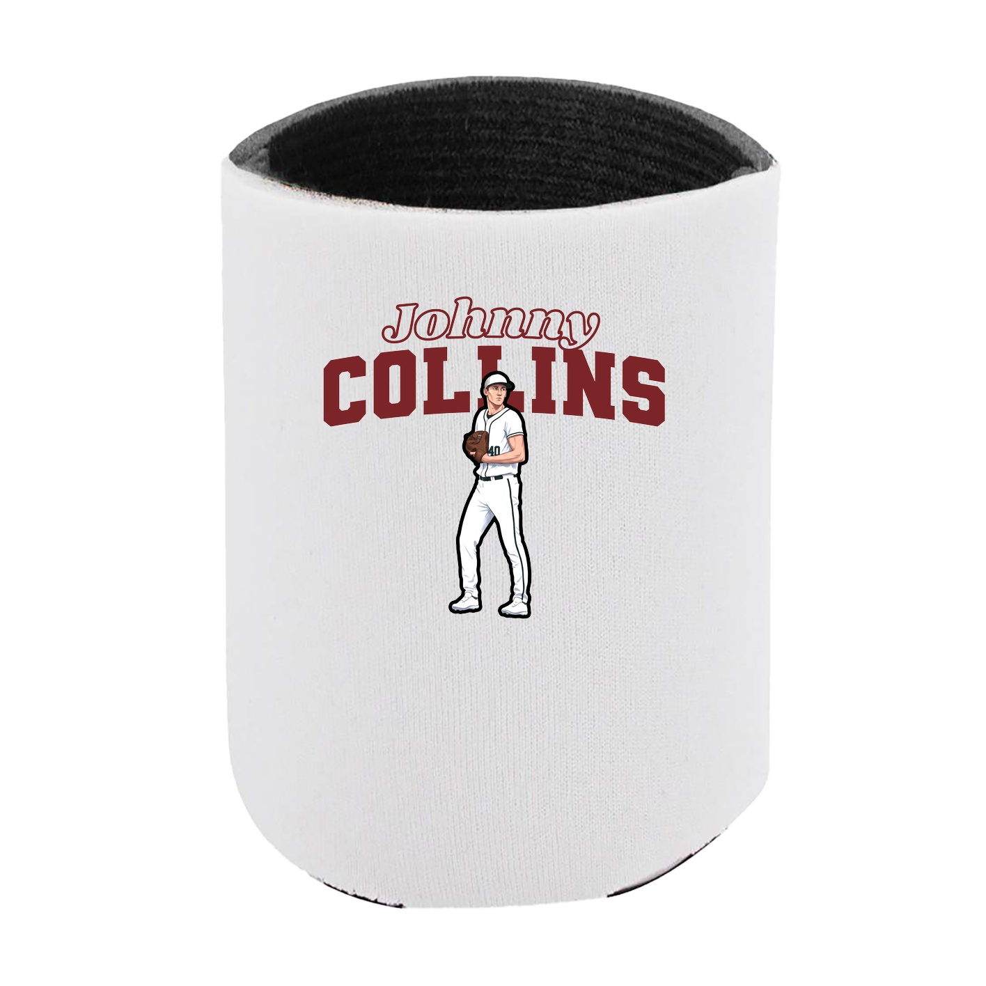 Can Holder — Name Arch in White