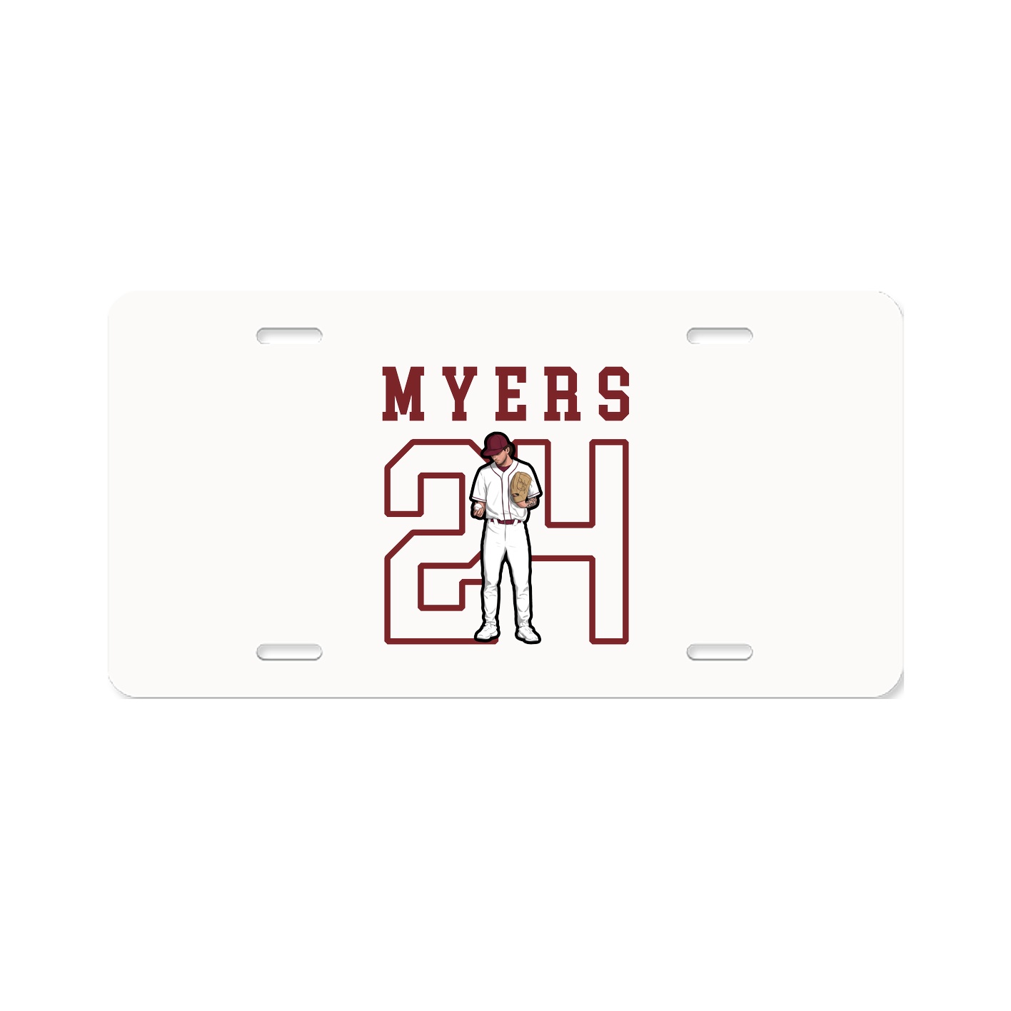 License Plate — Shirsey in Classic