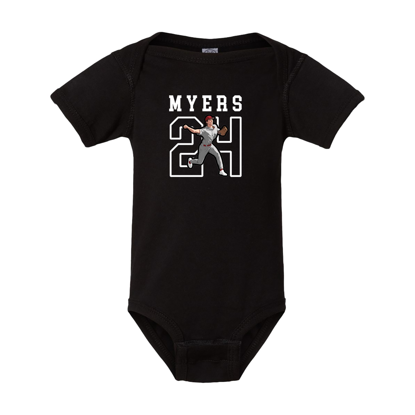 Baby Onesie — Shirsey in Black