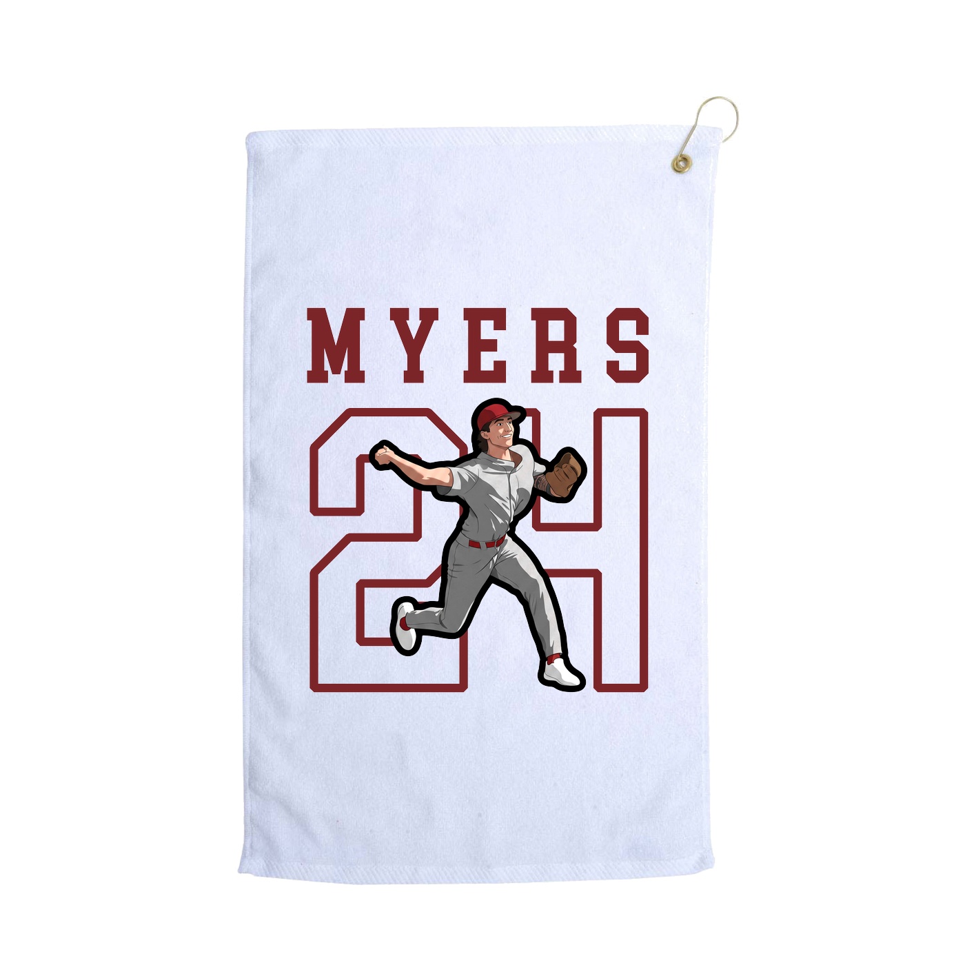 Golf Towel — Shirsey in White