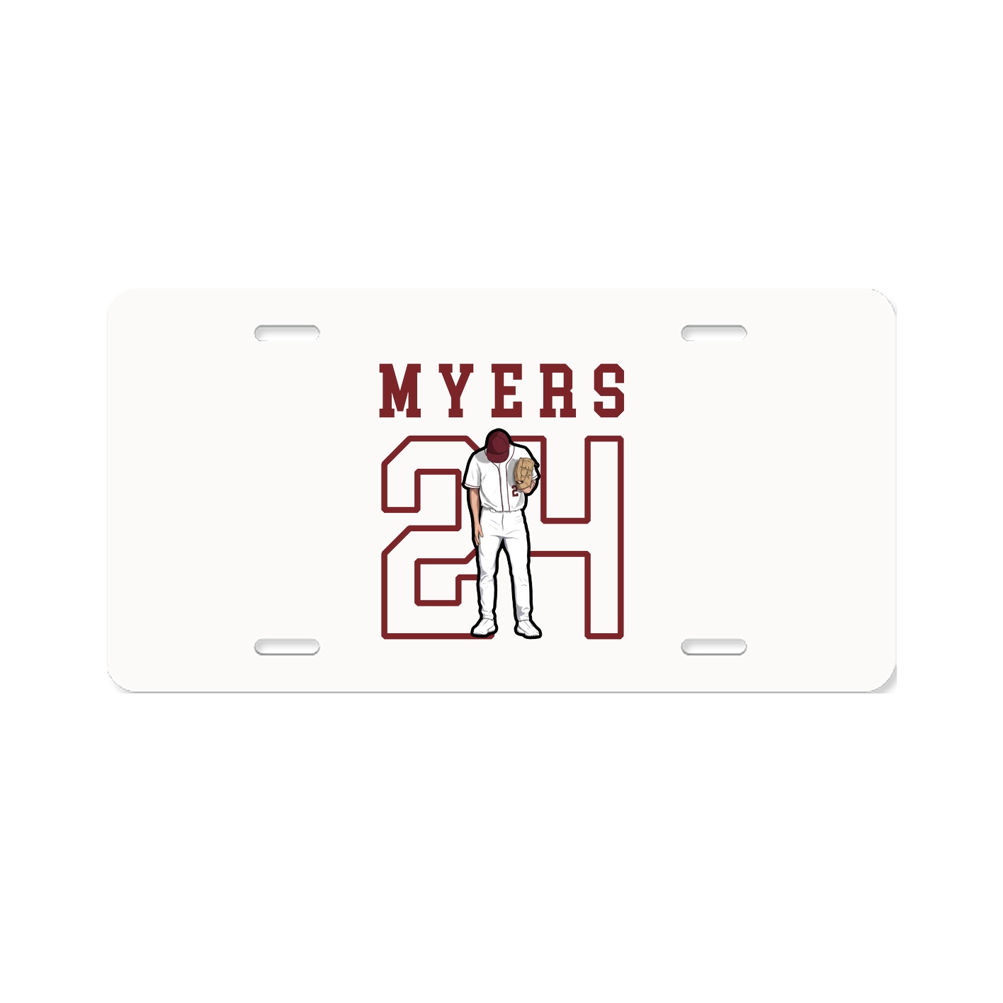 License Plate — Shirsey in Classic