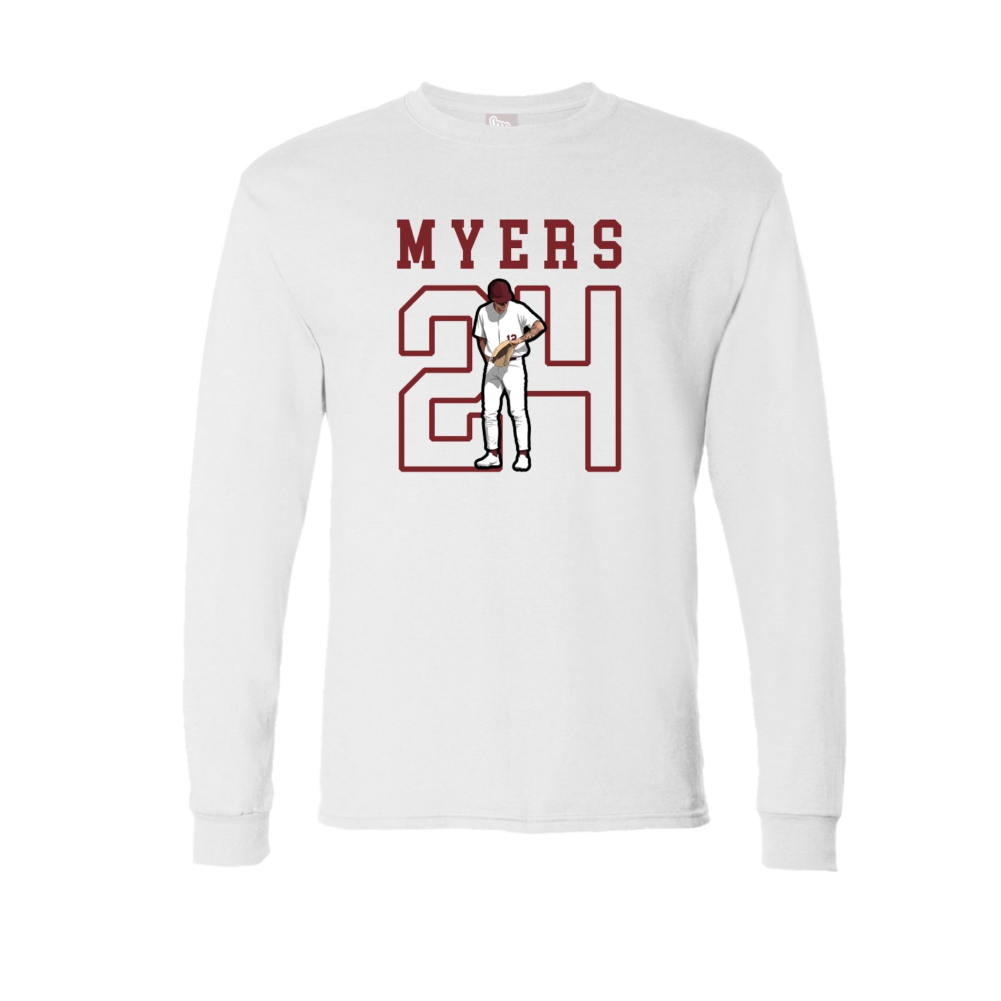 Long Sleeve Tee — Shirsey in White