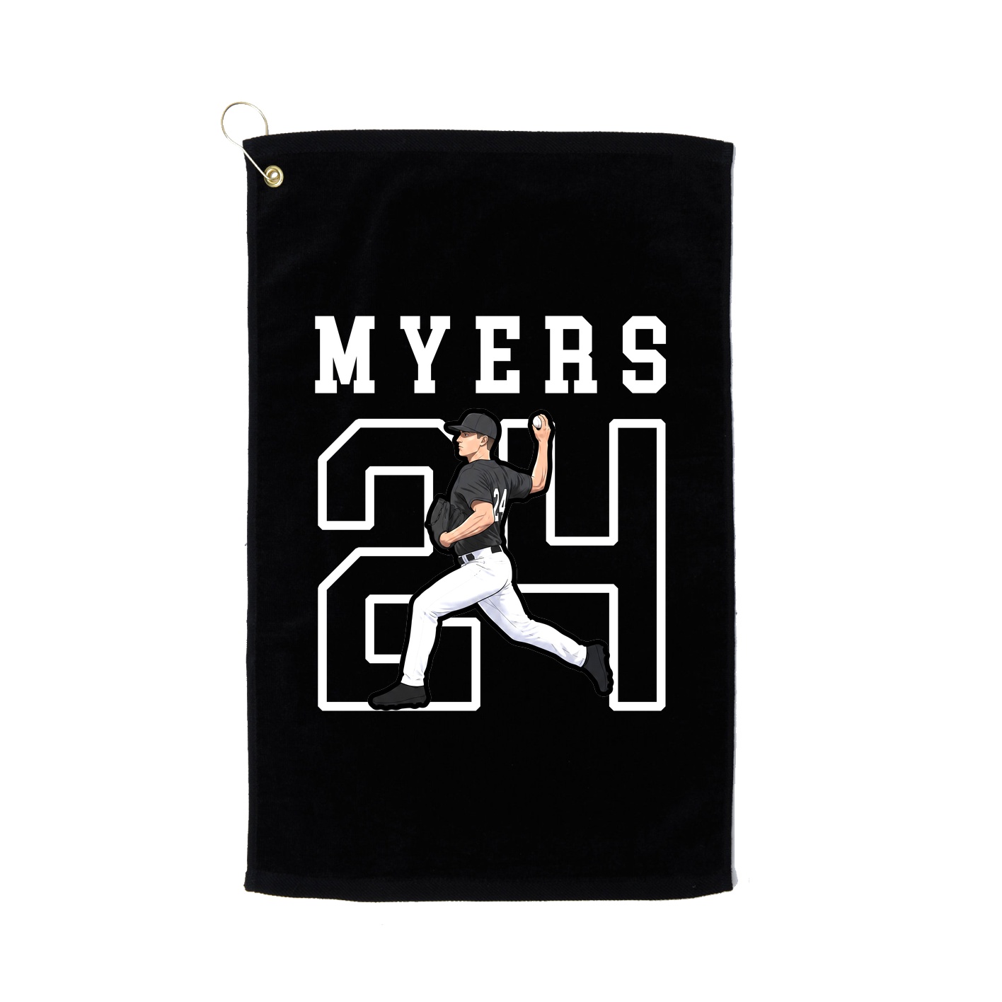 Golf Towel — Shirsey in Black