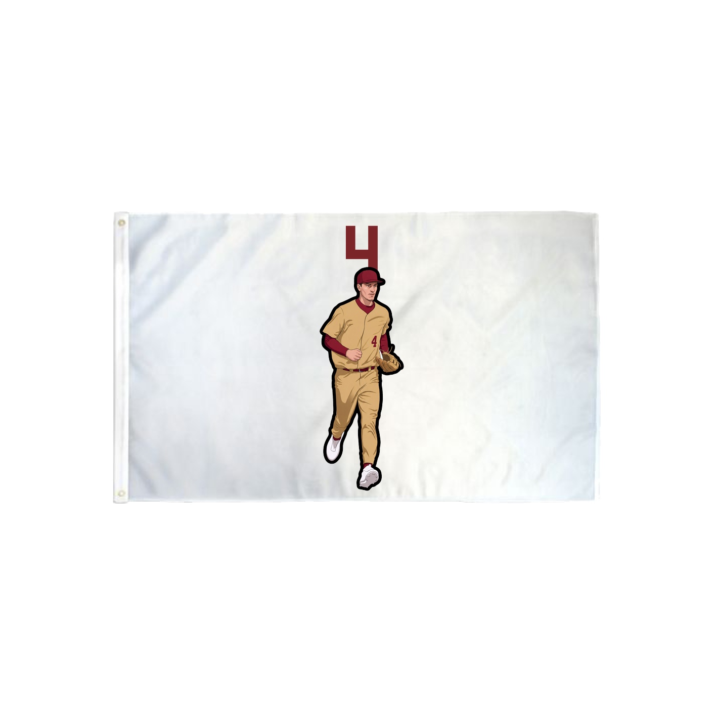 3x5 Flag — Number Top in Classic