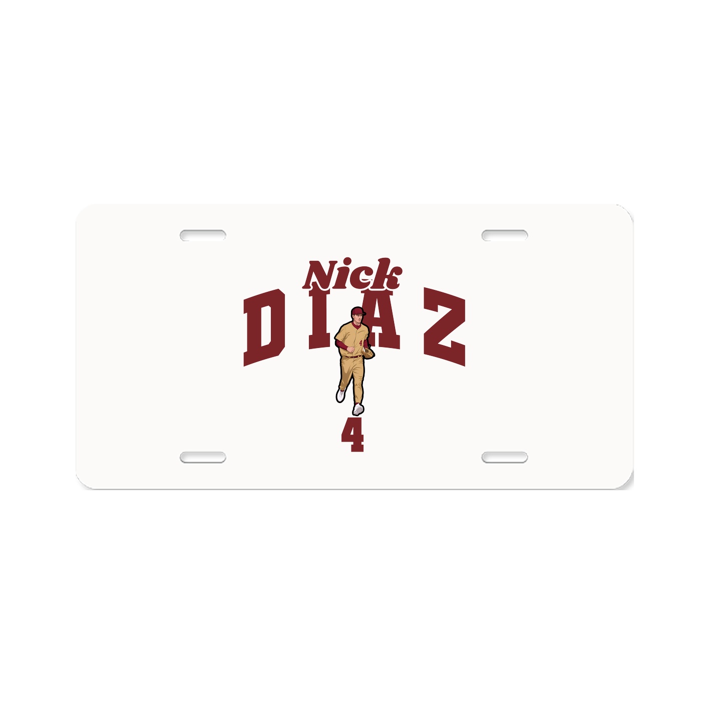 License Plate — Signature Arch in Classic