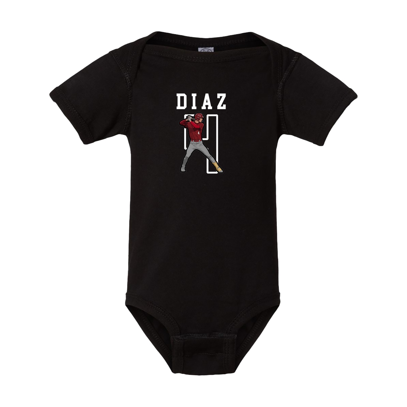 Baby Onesie — Shirsey in Black