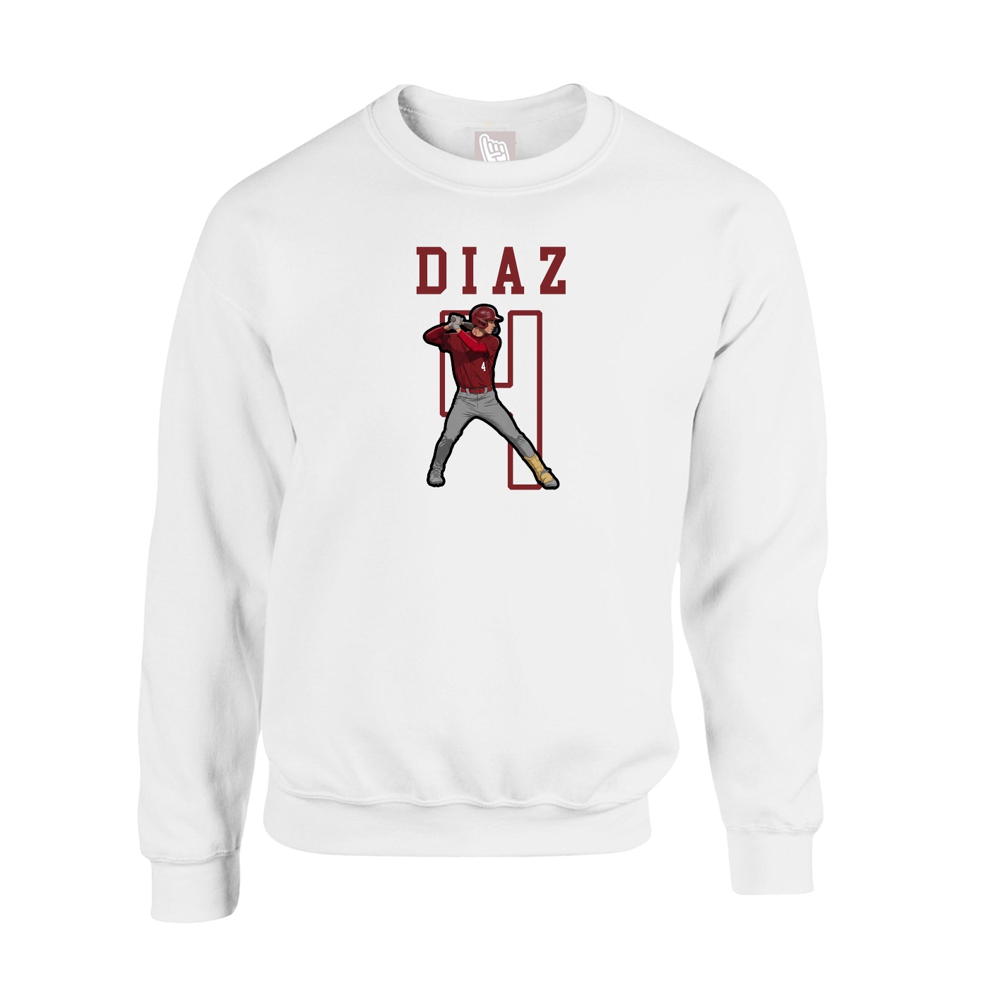 Fleece Crew — Shirsey in White