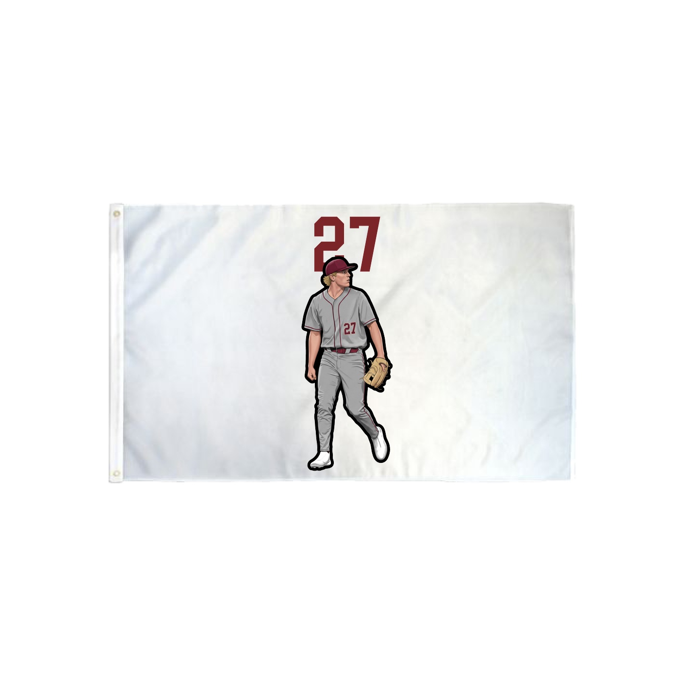 3x5 Flag — Number Top in Classic