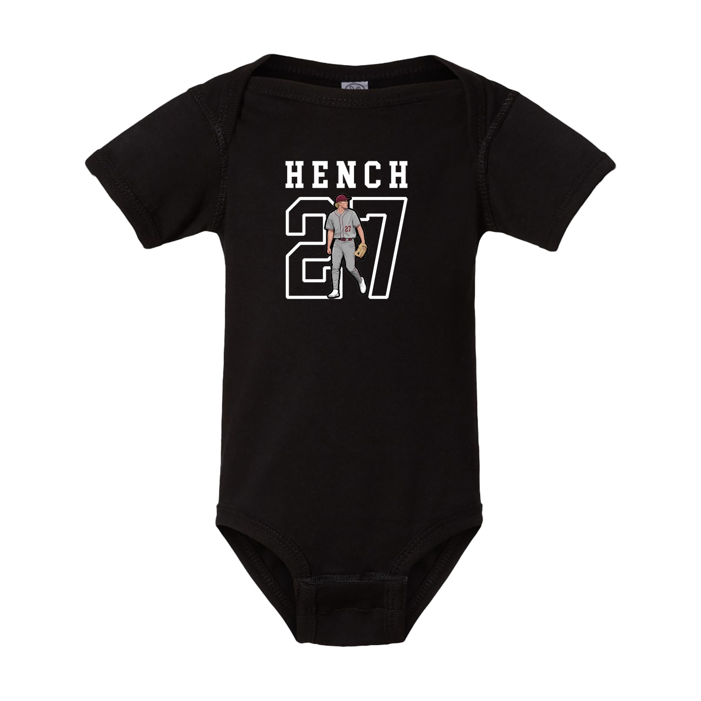 Baby Onesie — Shirsey in Black
