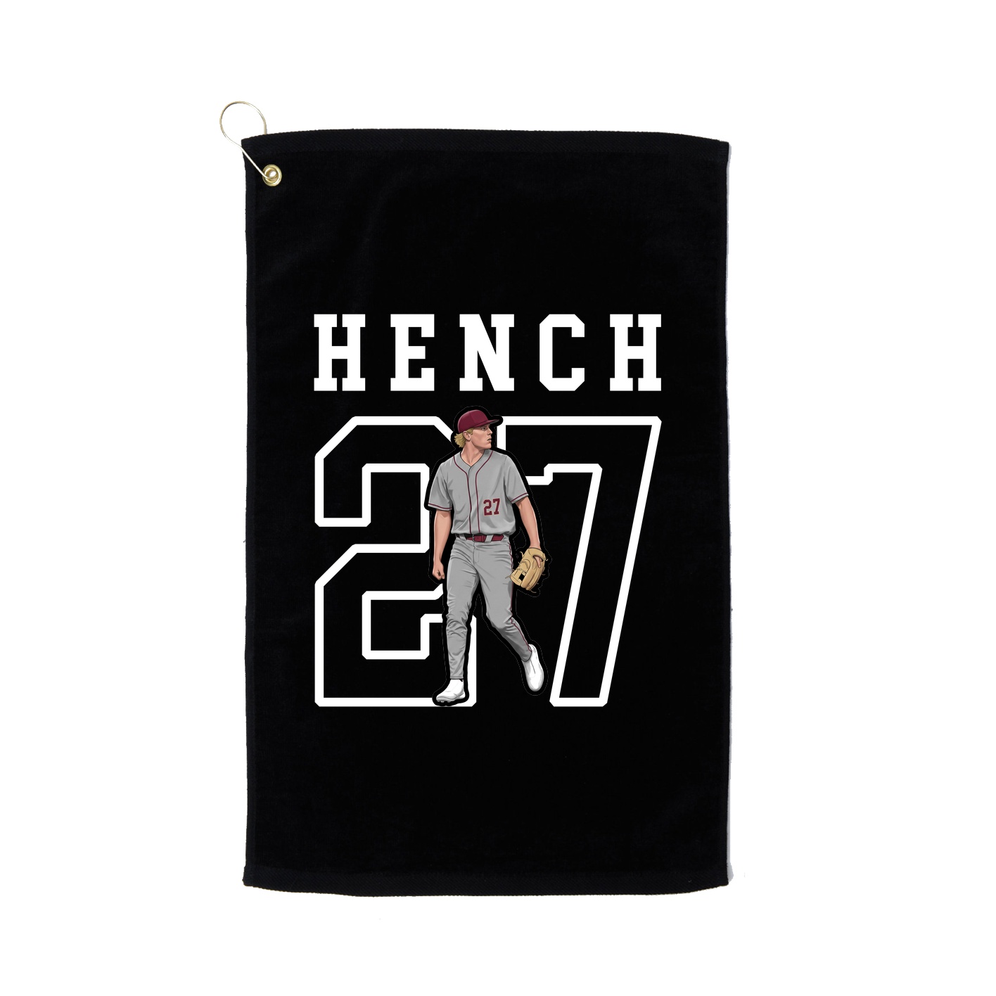 Golf Towel — Shirsey in Black