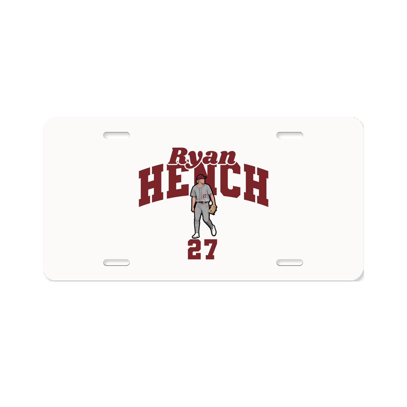 License Plate — Signature Arch in Classic