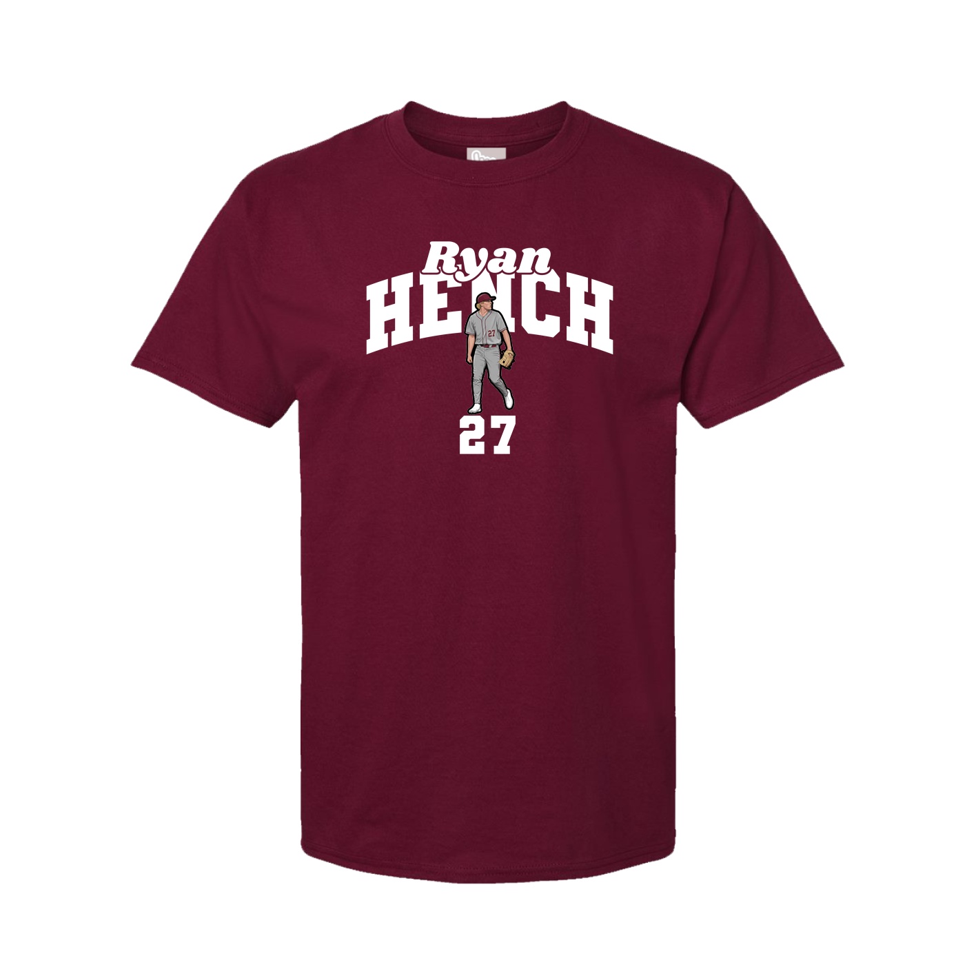 Youth Tee — Signature Arch in Cardinal