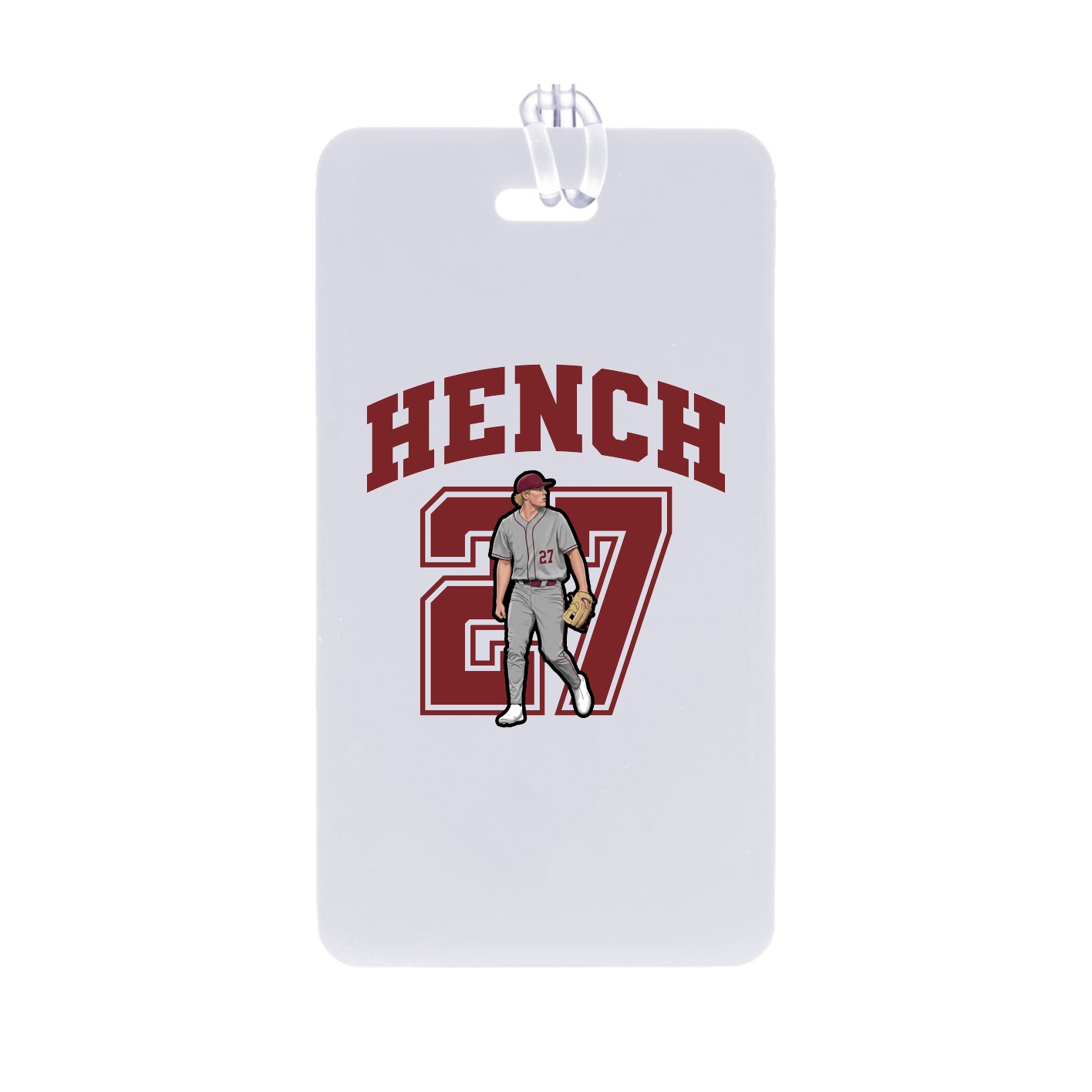 Bag Tag — Number in Classic