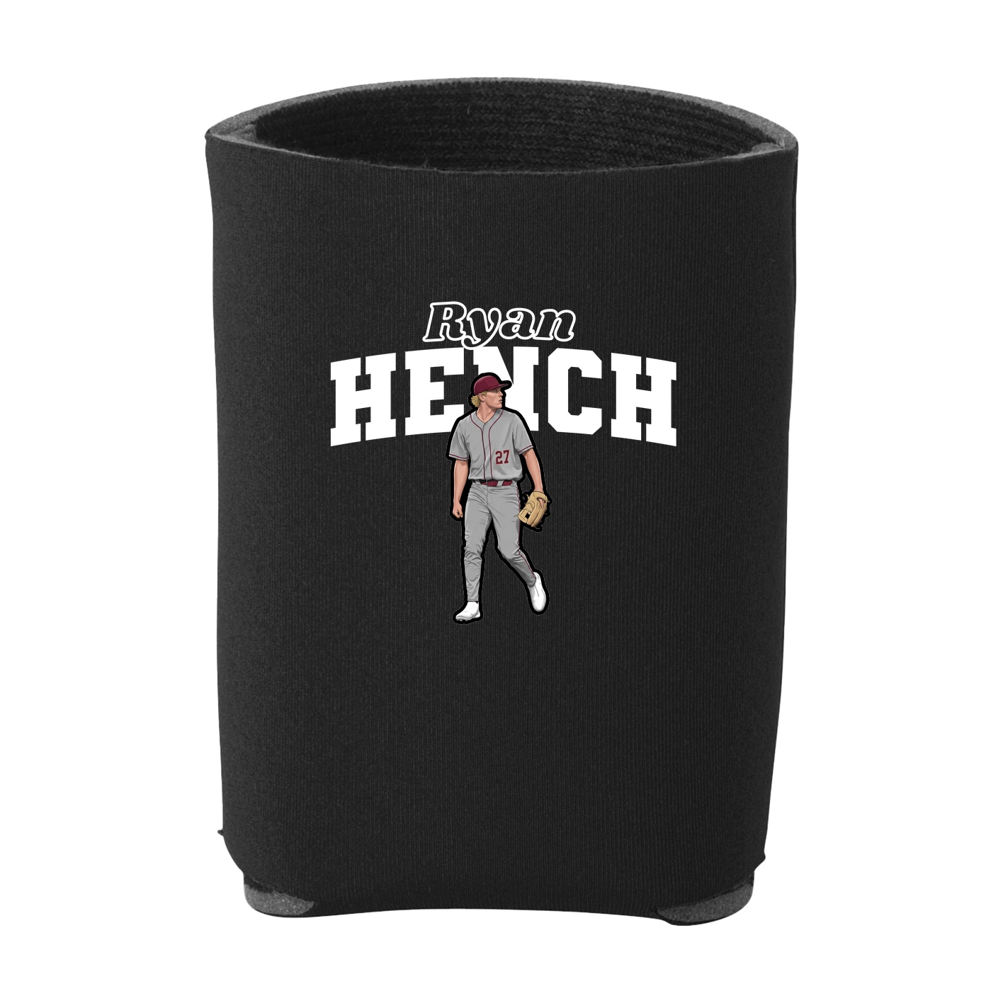 Can Holder — Name Arch in Black
